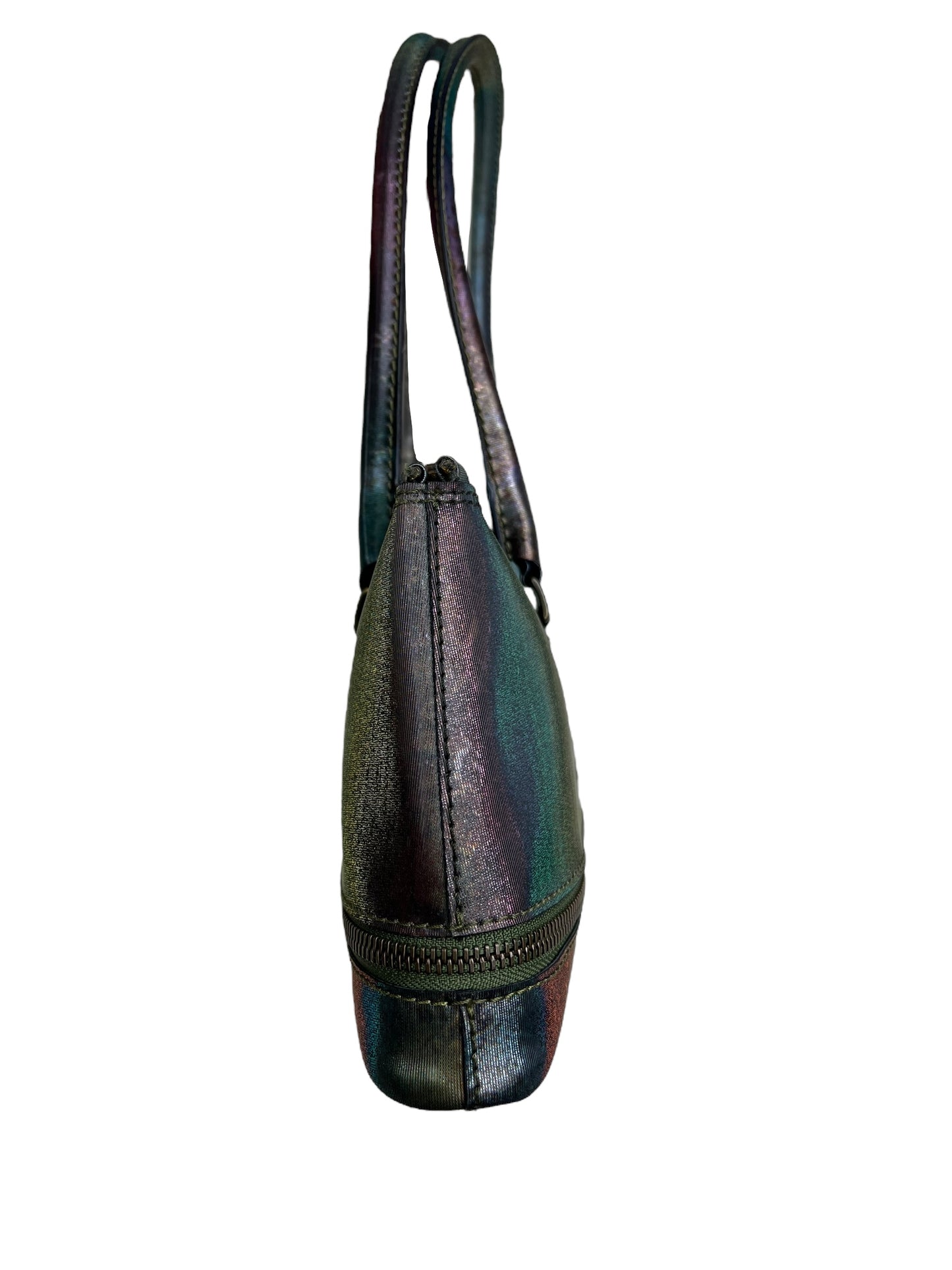 Jean Paul Gaultier F/W 1999 expandable iridescent bag