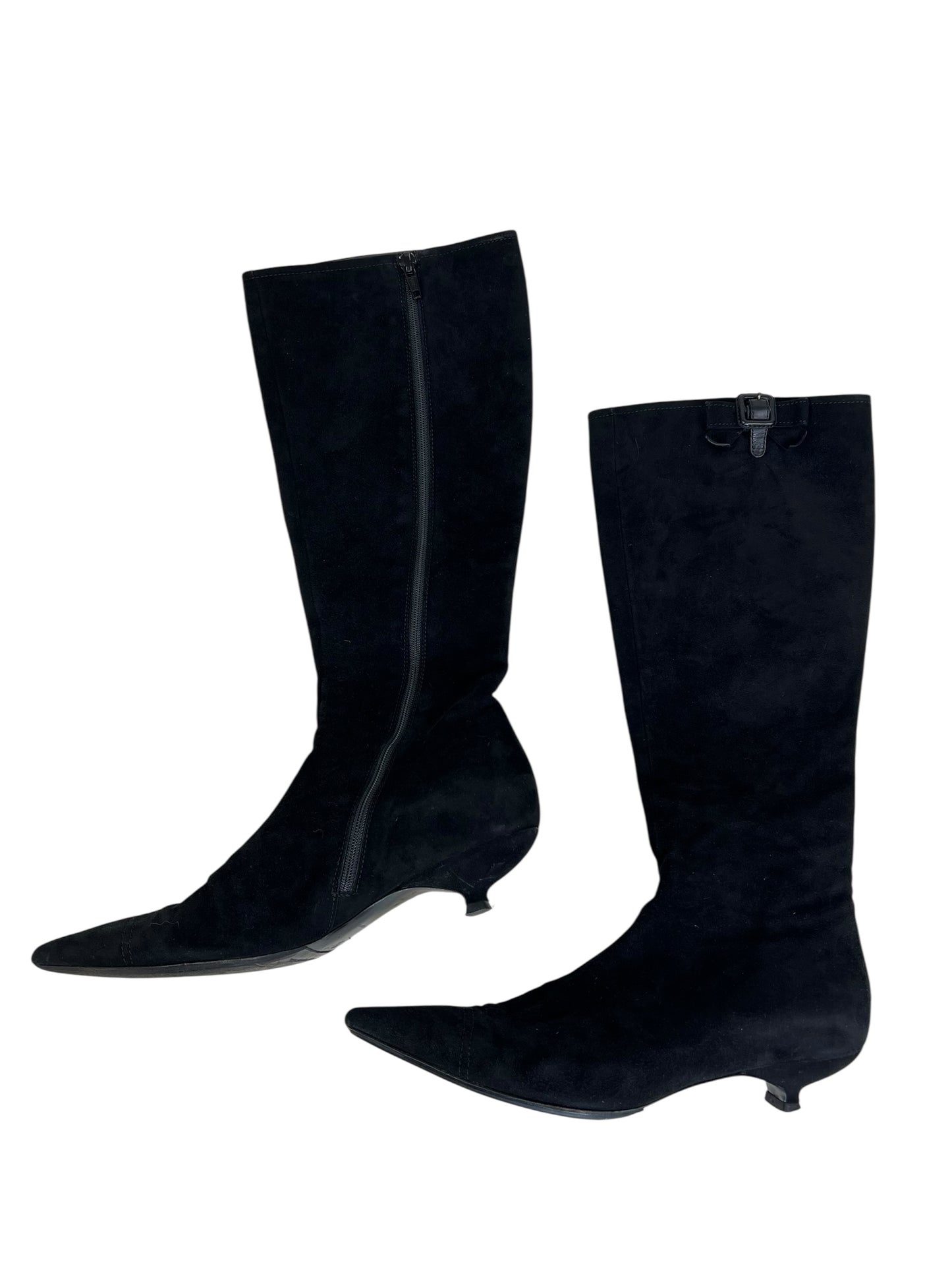 Miu Miu 2000s kitten heel boots