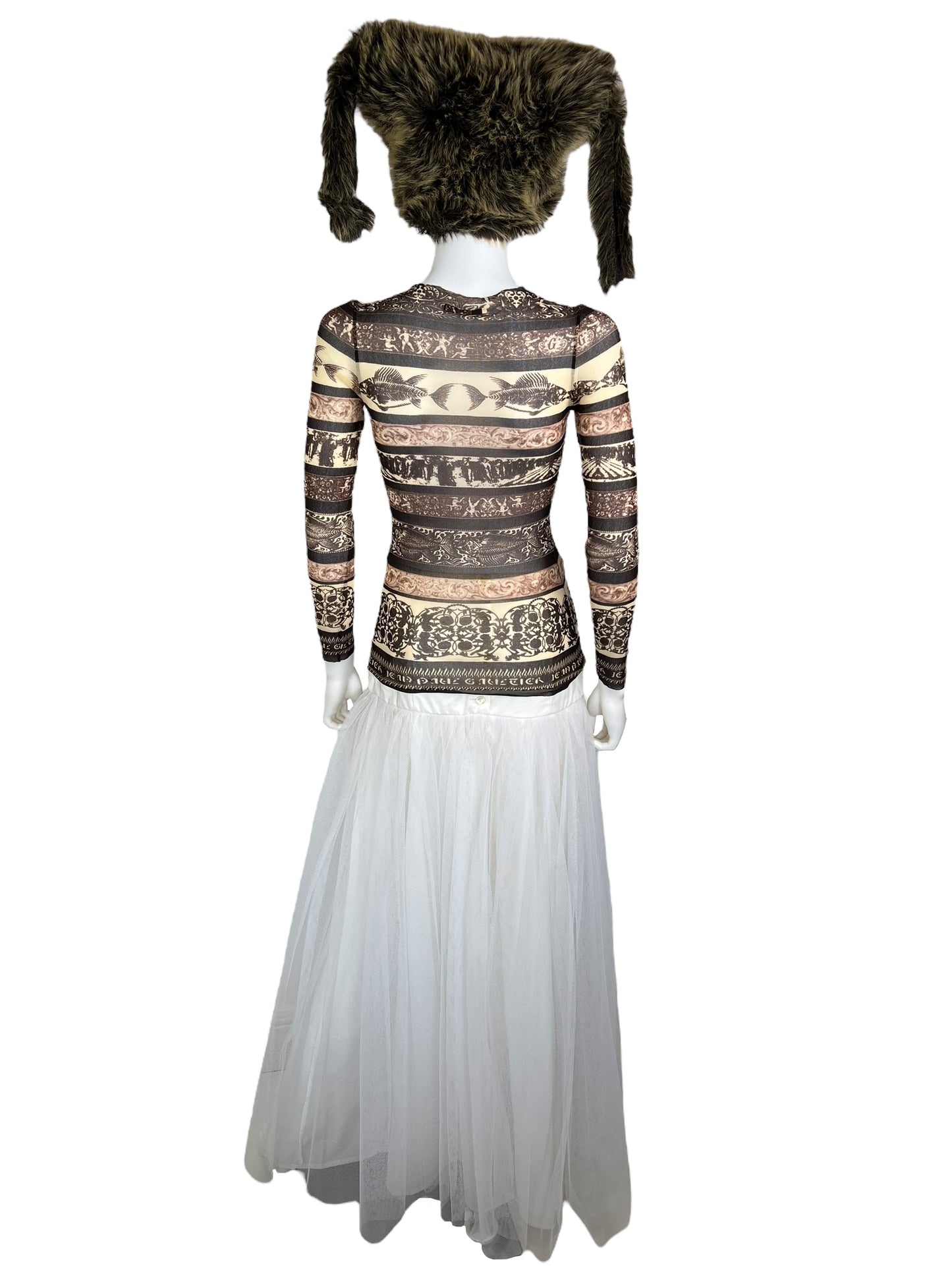 Jean Paul Gaultier S/S 1998 X-Ray top