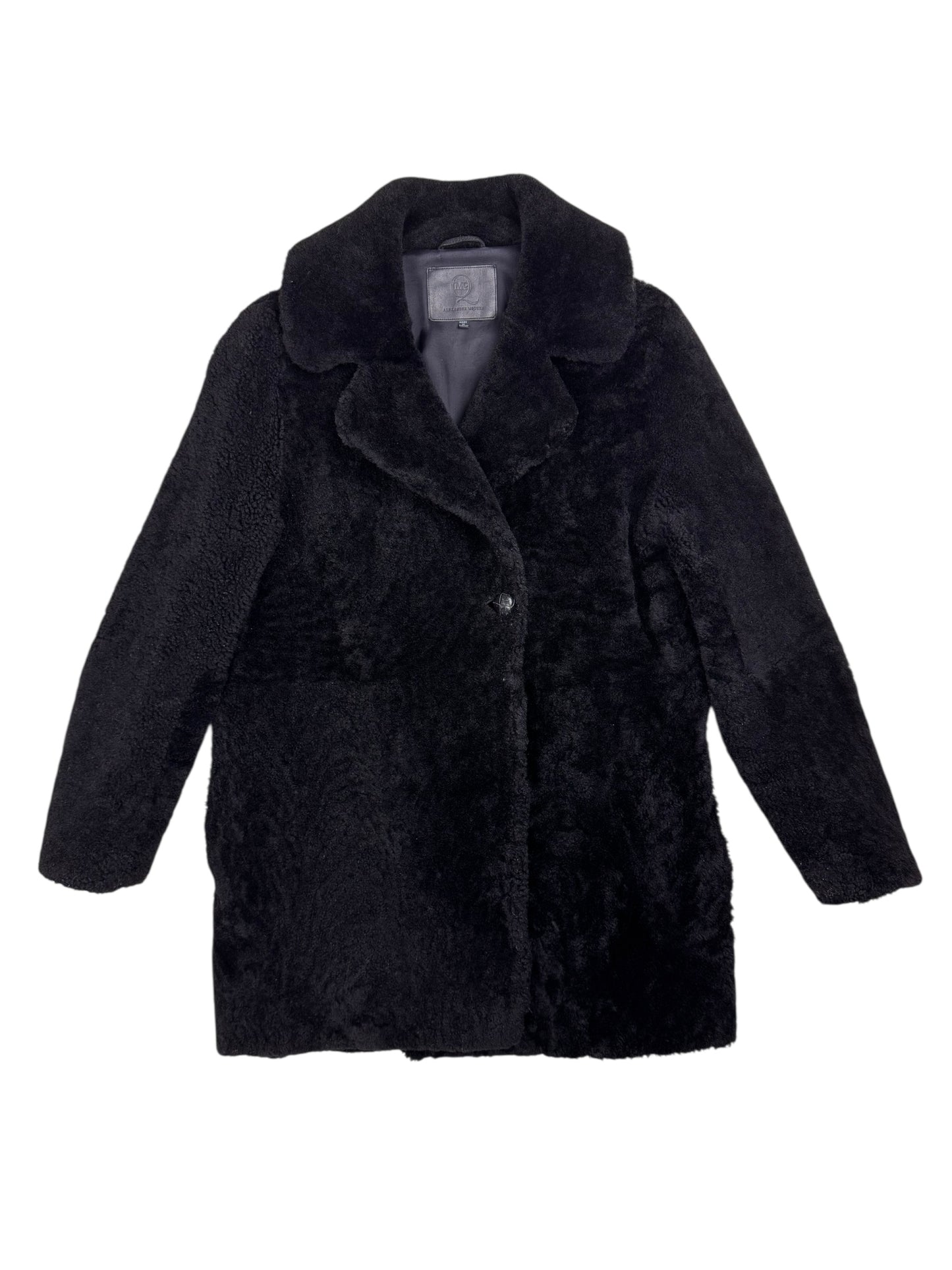 Alexander McQueen F/W 2012 Menswear shearling coat