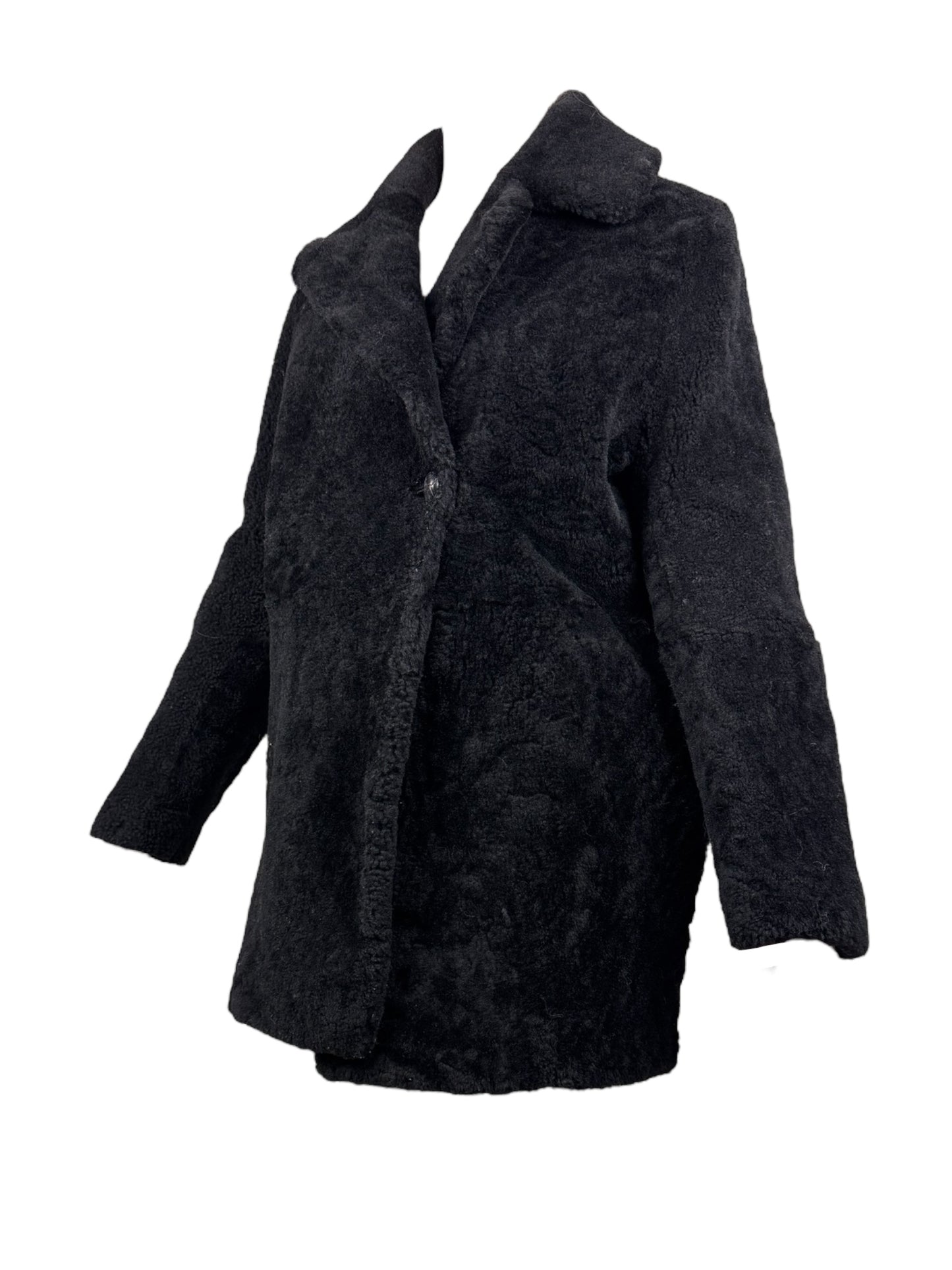 Alexander McQueen F/W 2012 Menswear shearling coat