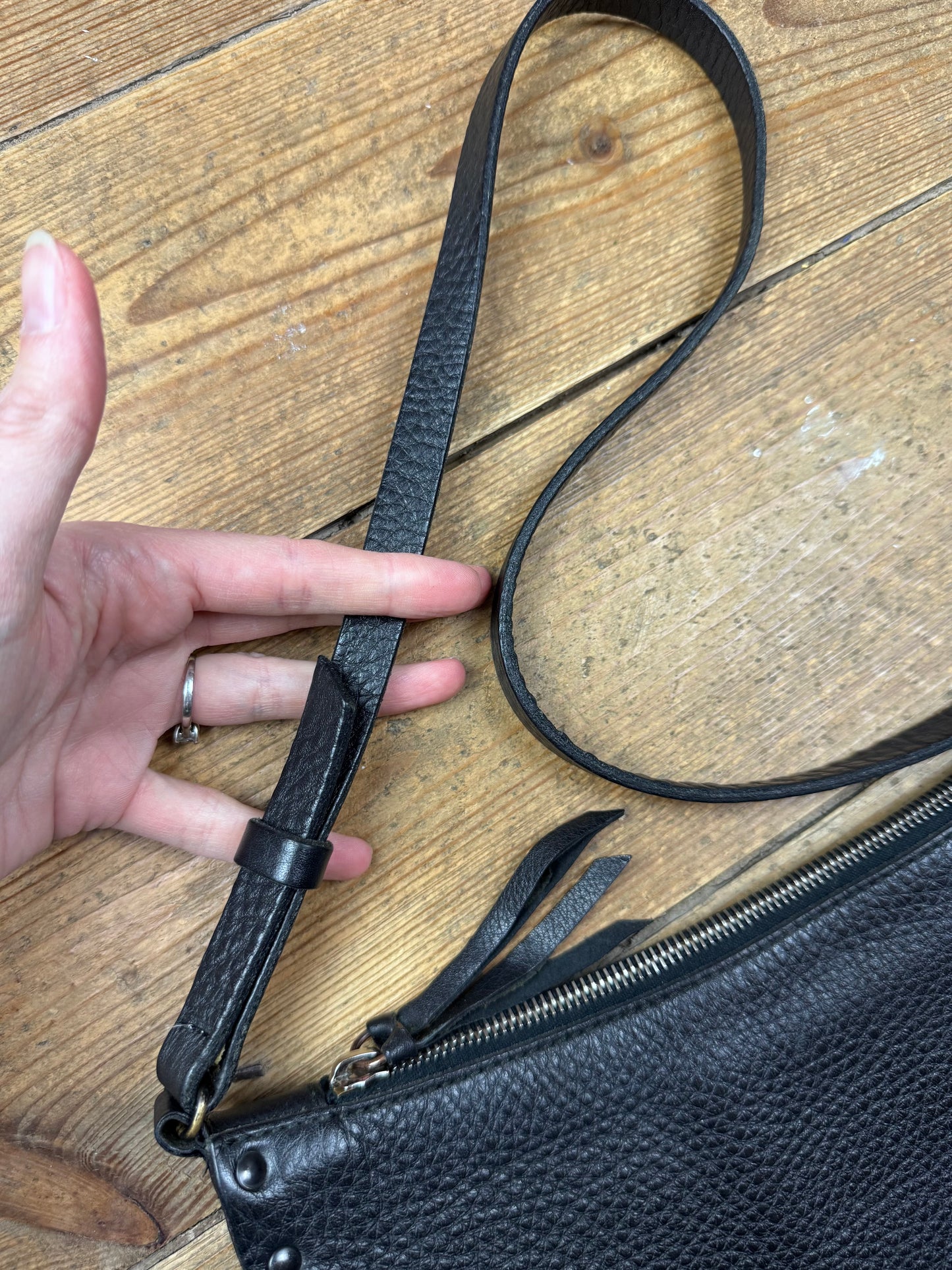 Miu Miu 1990s leather stud bag