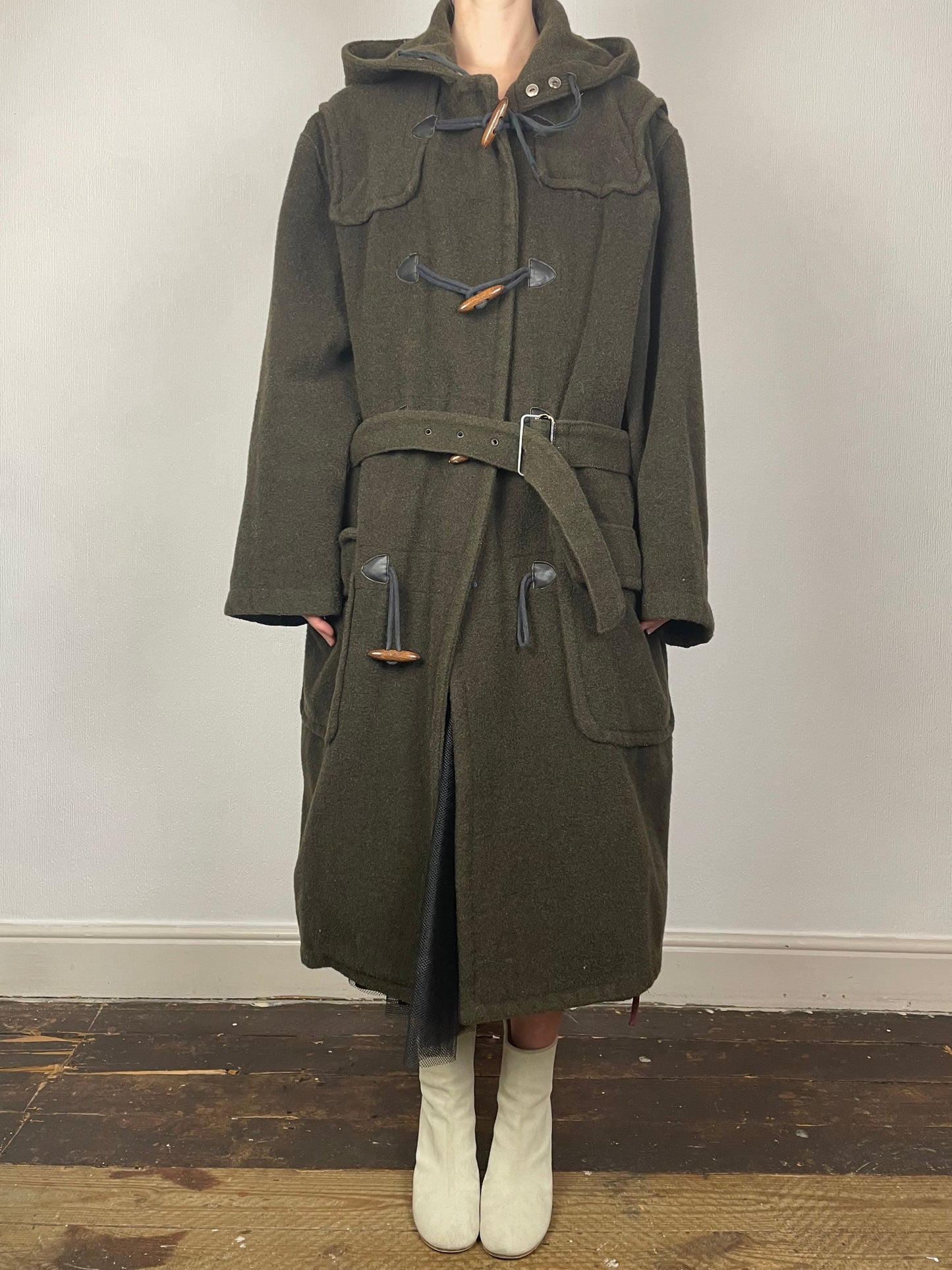 Jean Paul Gaultier Junior F/W 1990 wool duffle coat