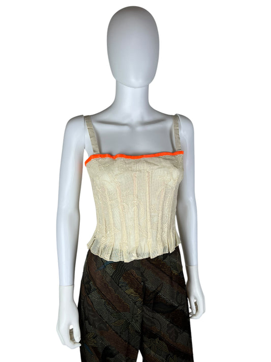 Dolce & Gabbana 2000s boned corset top