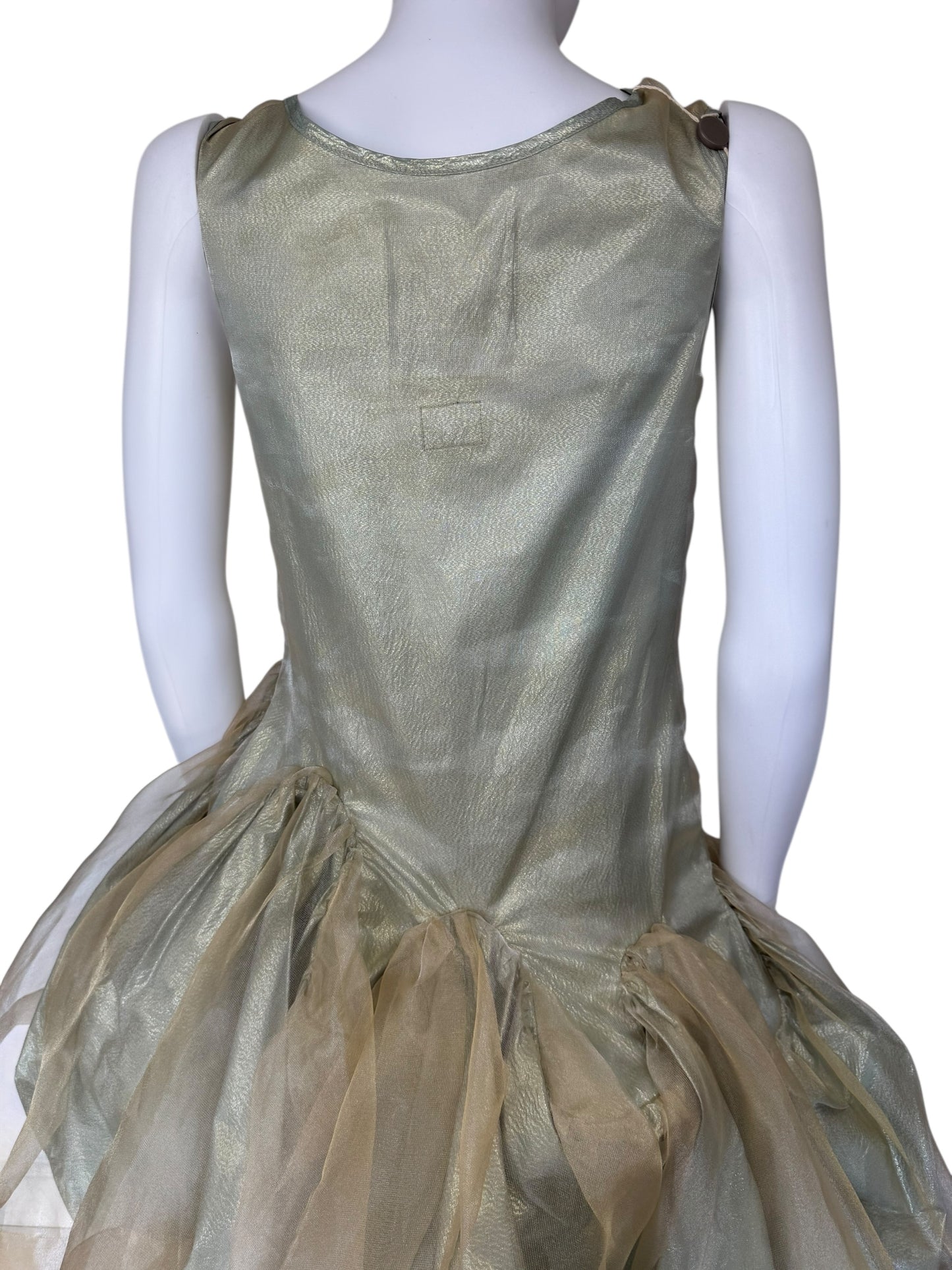Vivienne Westwood F/W 2012 Queen’s Jubilee Capsule Collection Gold Label lamé organza gown