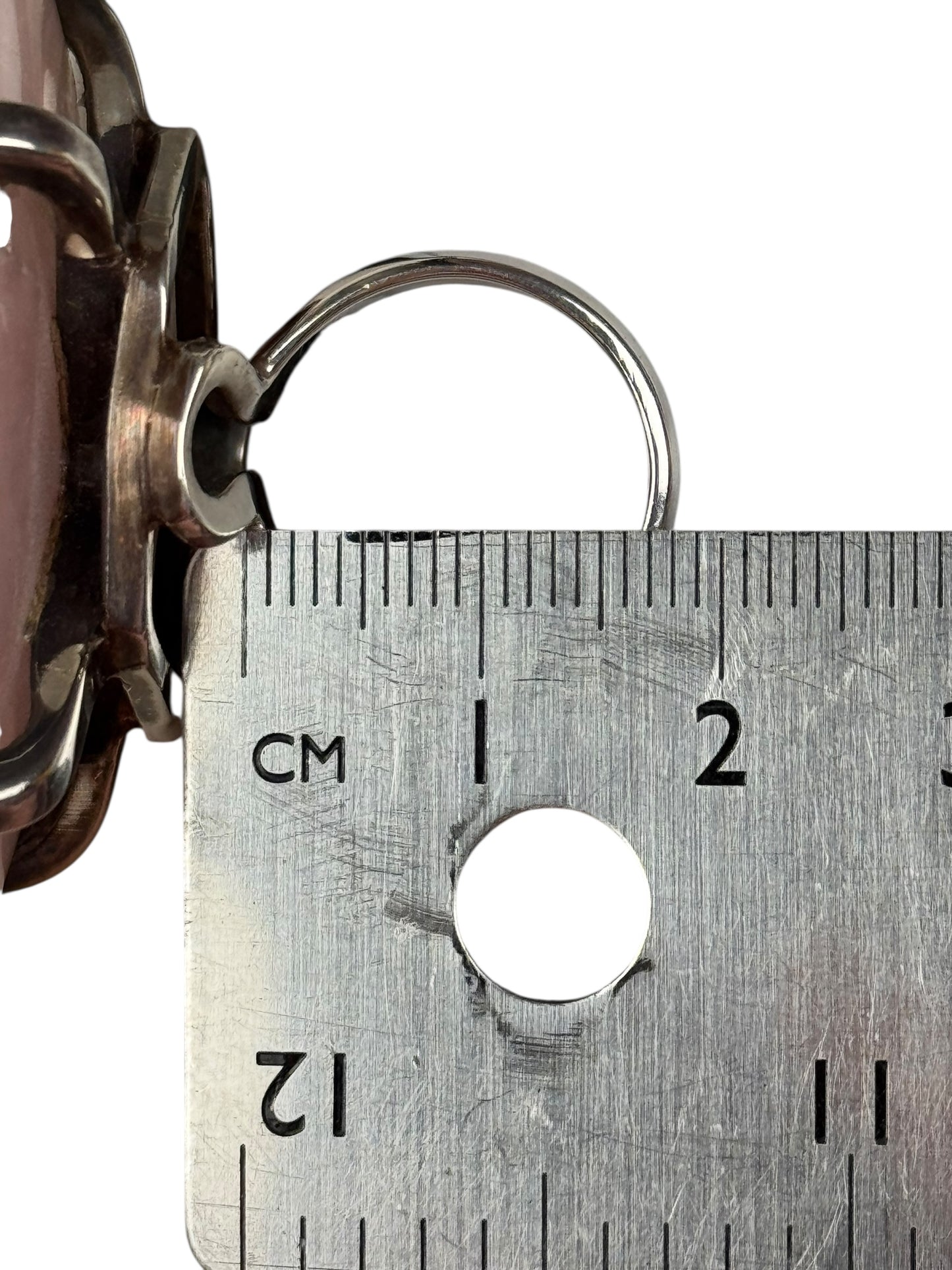 Gary Holder London 2000s Sterling silver rose quartz star ring