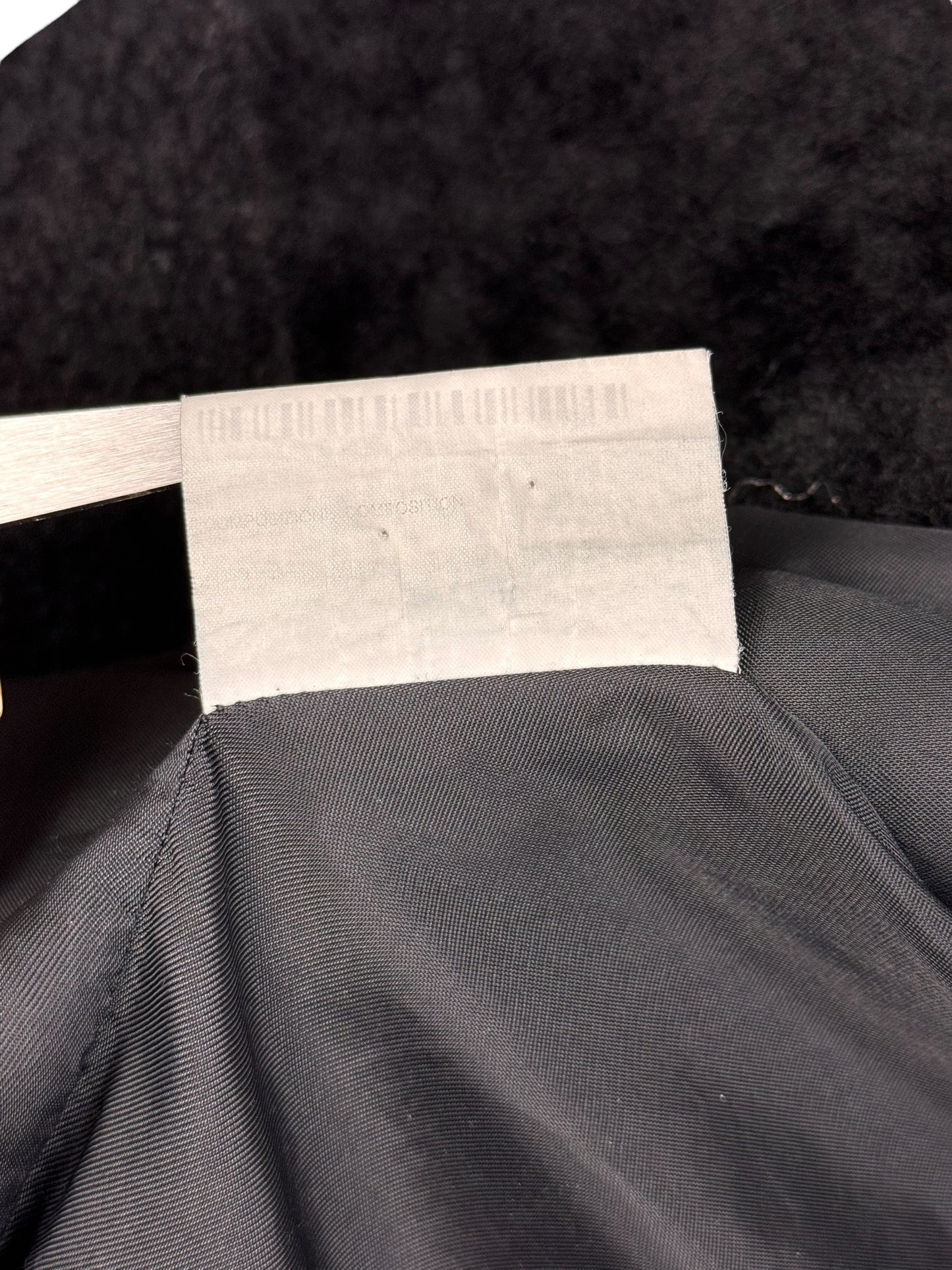 Alexander McQueen F/W 2012 Menswear shearling coat