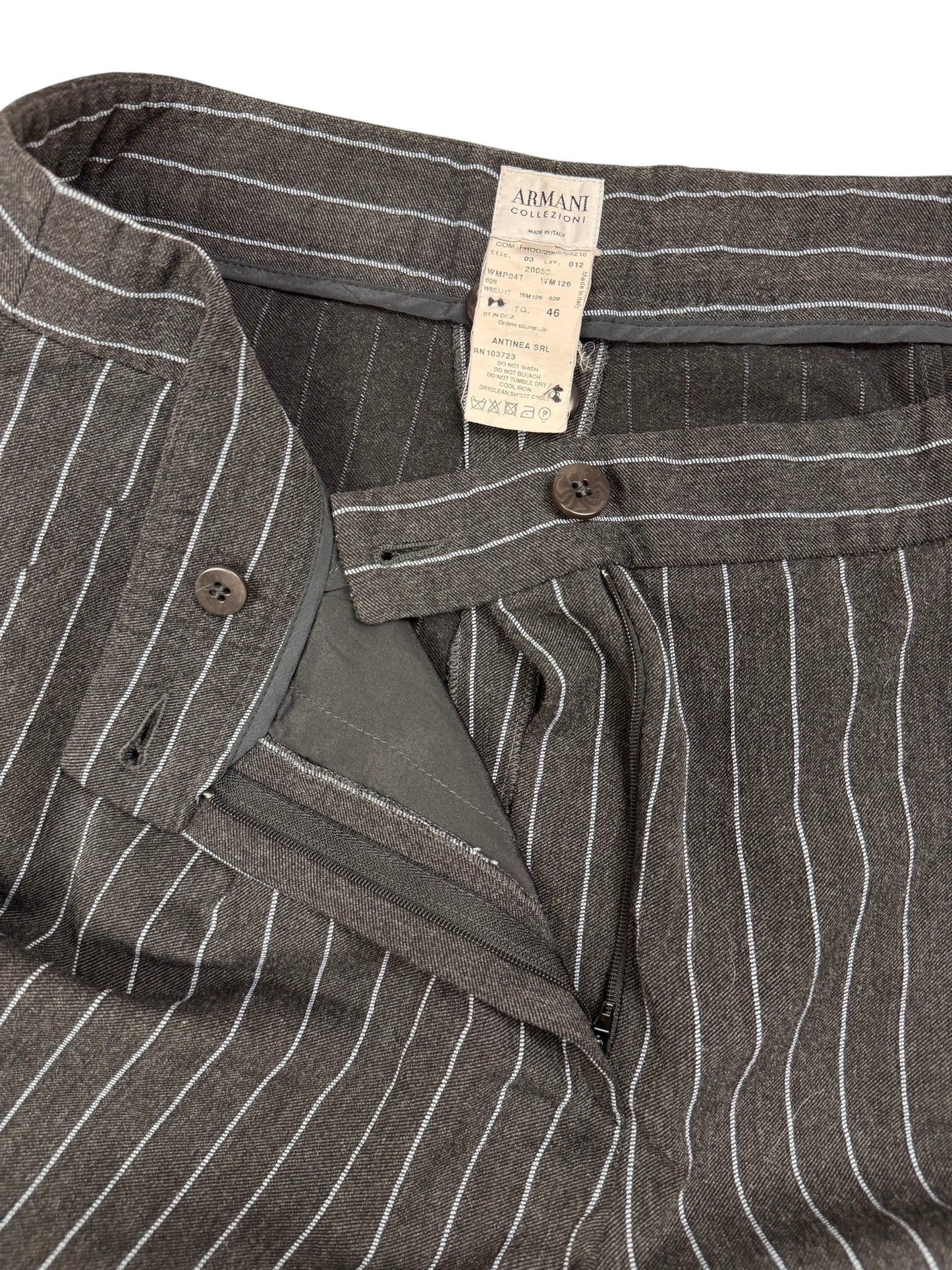 Armani Collezioni 2005 pinstripe trousers