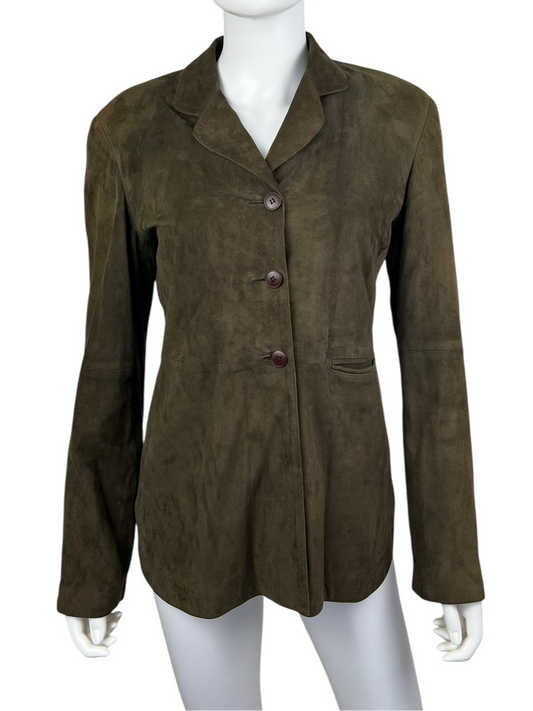 Emporio Armani suede jacket