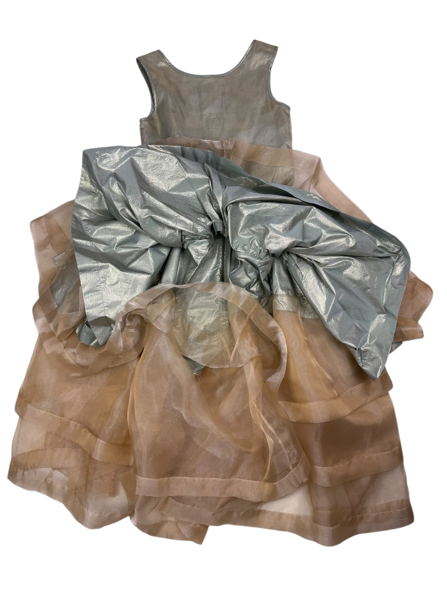 Vivienne Westwood F/W 2012 Queen’s Jubilee Capsule Collection Gold Label lamé organza gown