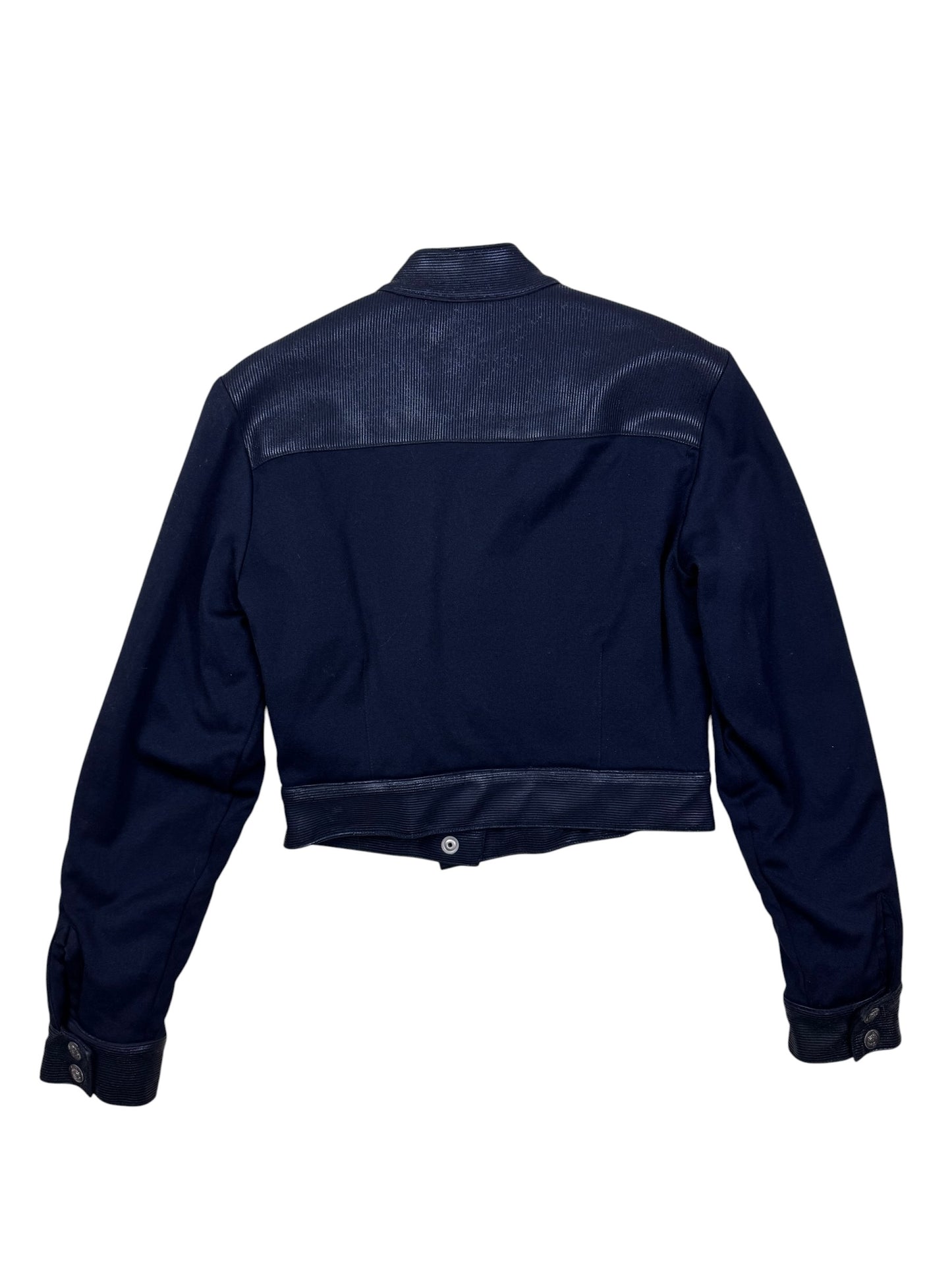 Versace mid 1990s lightly padded cropped jacket