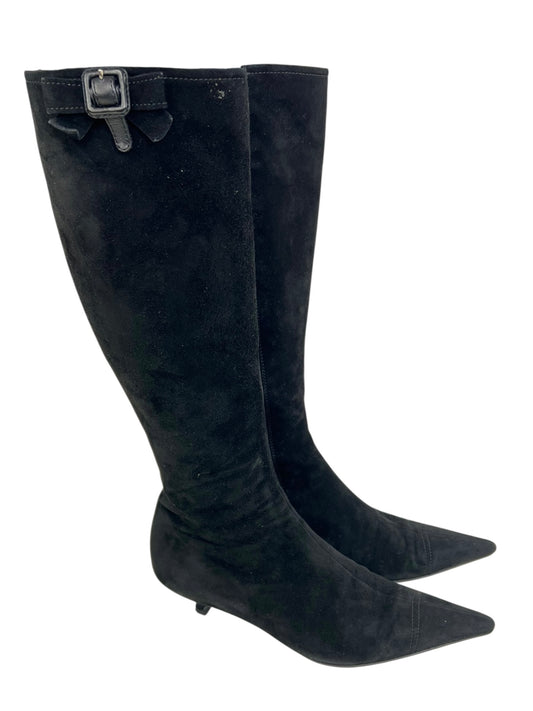 Miu Miu 2000s kitten heel boots