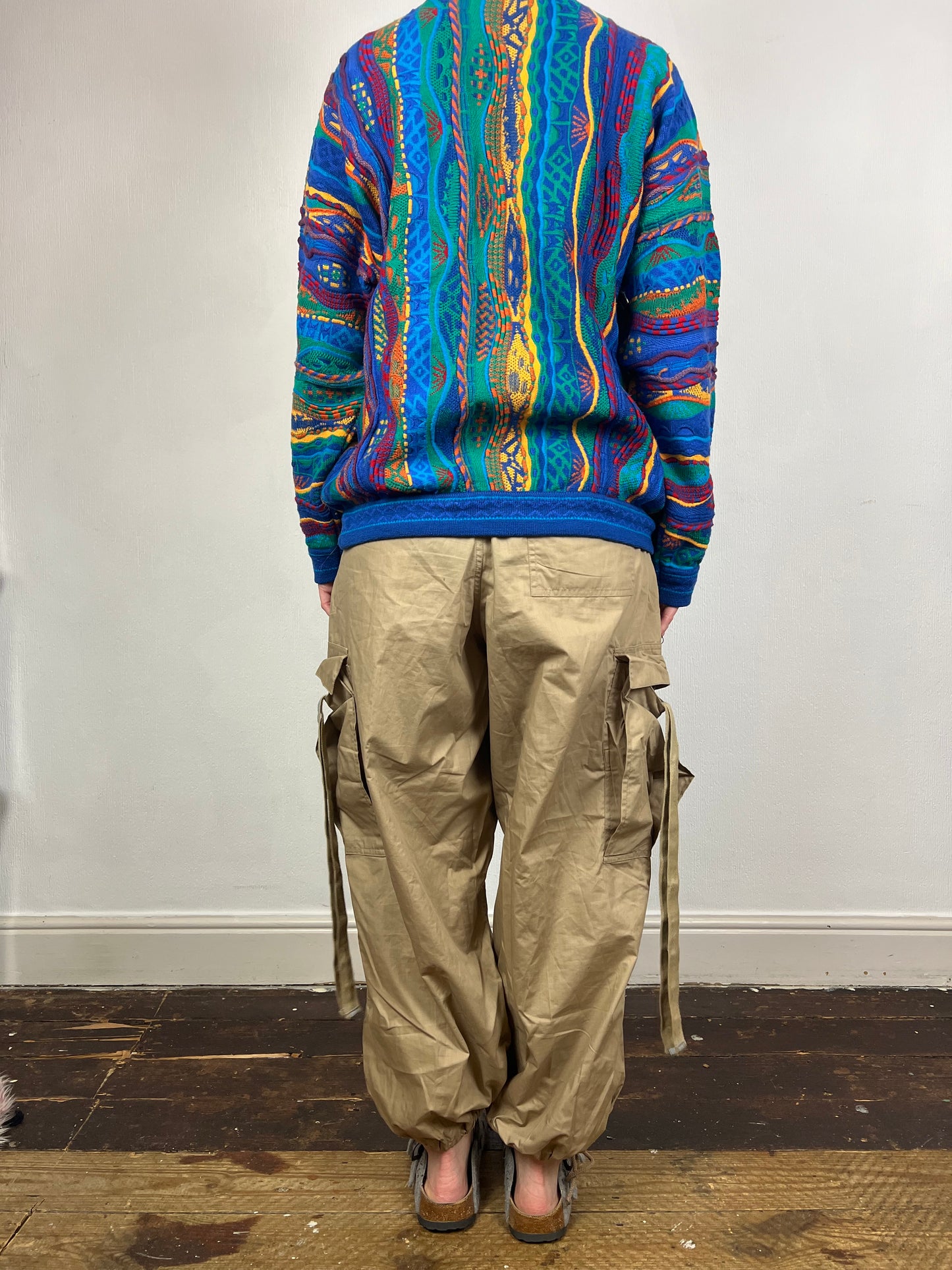 UFO vintage parachute pants