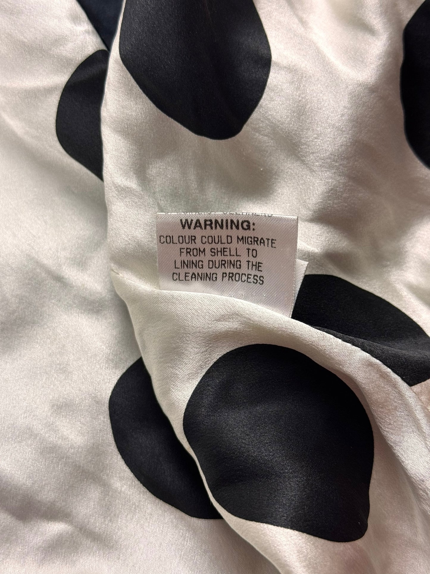 Dom & Ruby 2010s ruched leather jacket