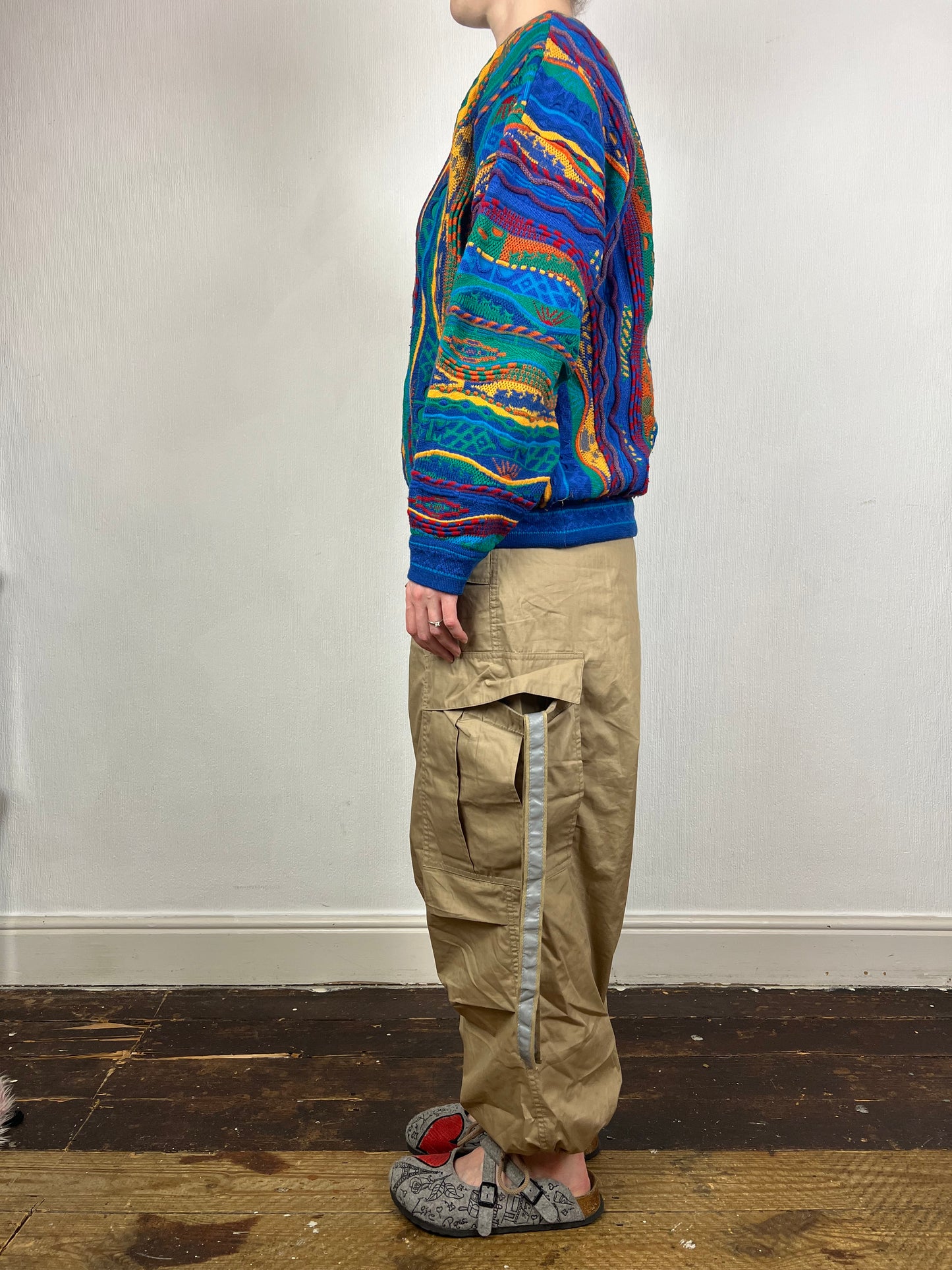 UFO vintage parachute pants