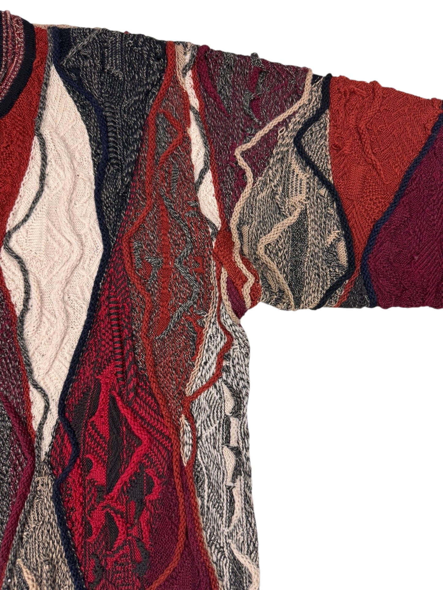 Aklanda Australia 3D knit merino wool cardigan