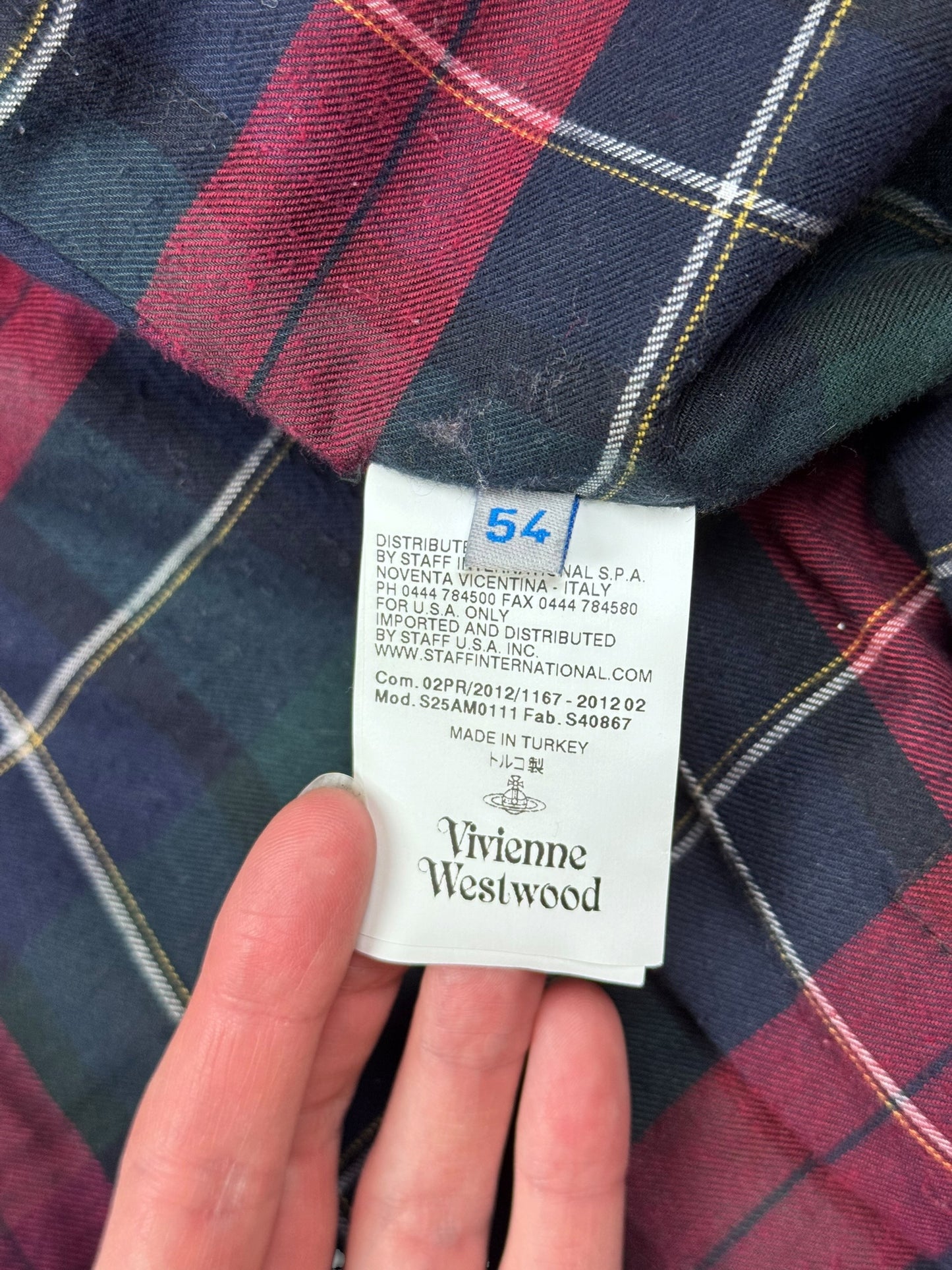 Vivienne Westwood AW 2012 MAN wax jacket