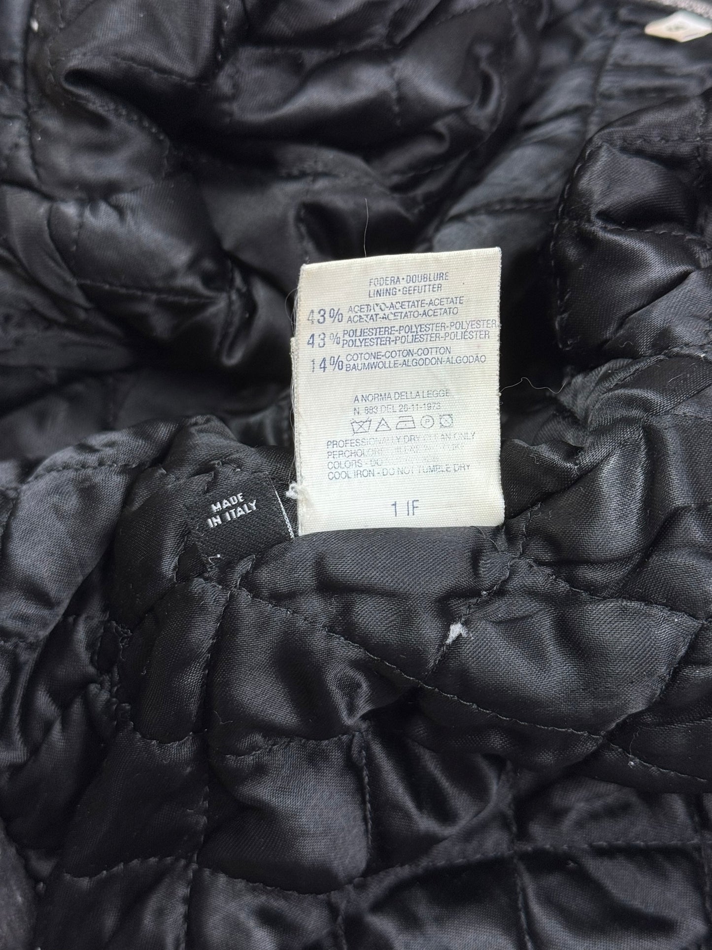 Versace mid 1990s lightly padded cropped jacket