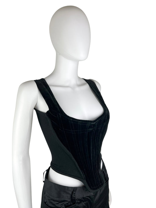 Vivienne Westwood A/W 1991 velvet corset
