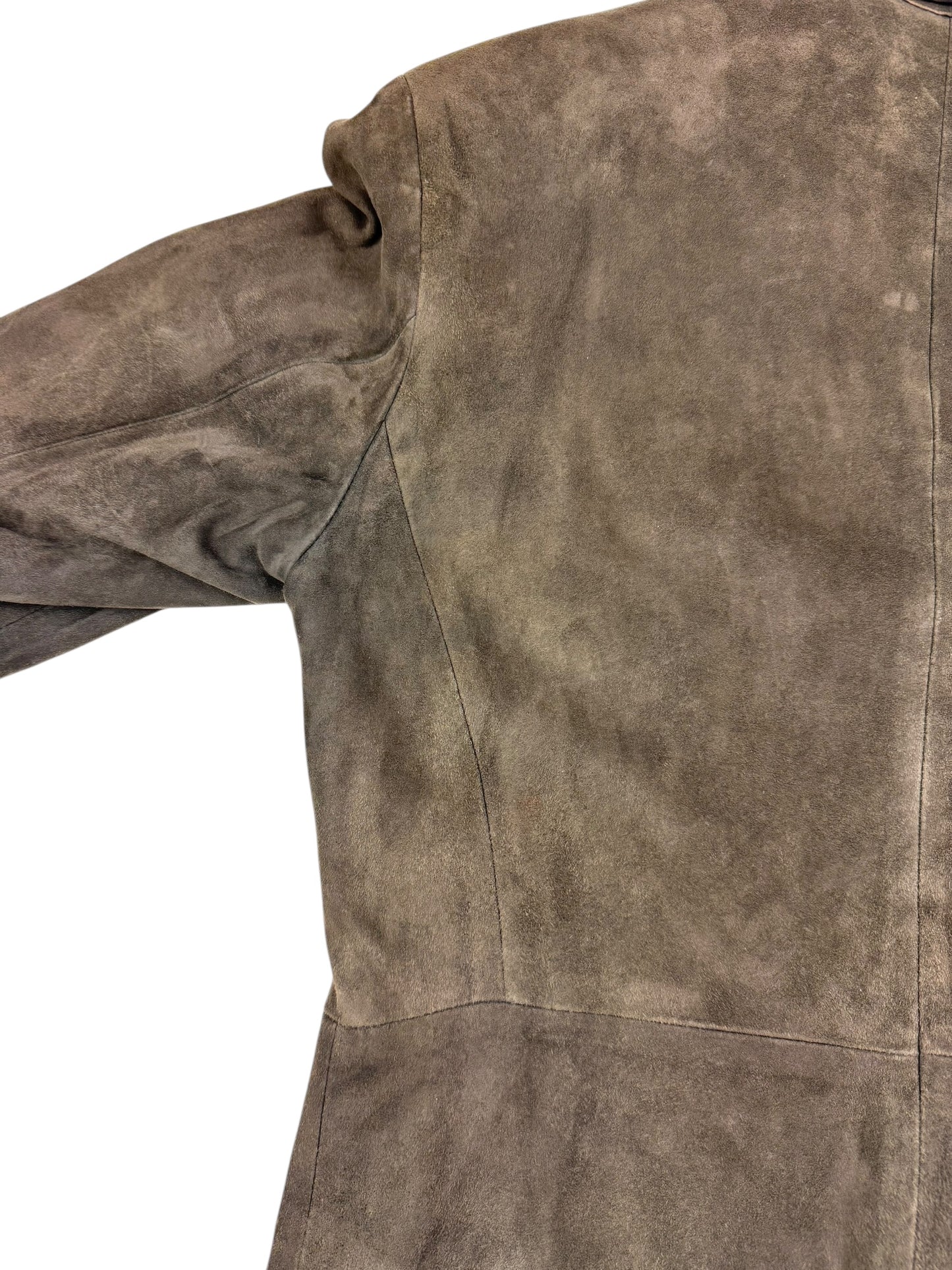 Emporio Armani suede jacket
