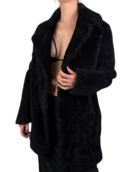 Alexander McQueen F/W 2012 Menswear shearling coat