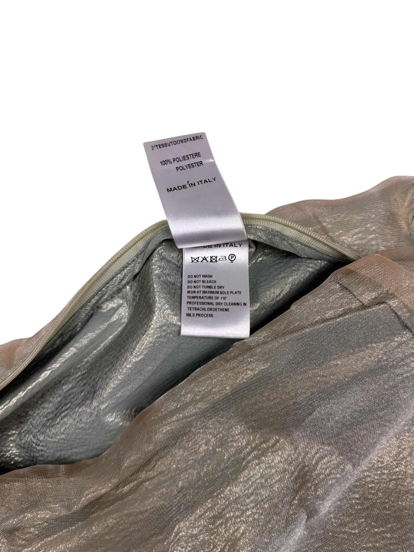 Vivienne Westwood F/W 2012 Queen’s Jubilee Capsule Collection Gold Label lamé organza gown