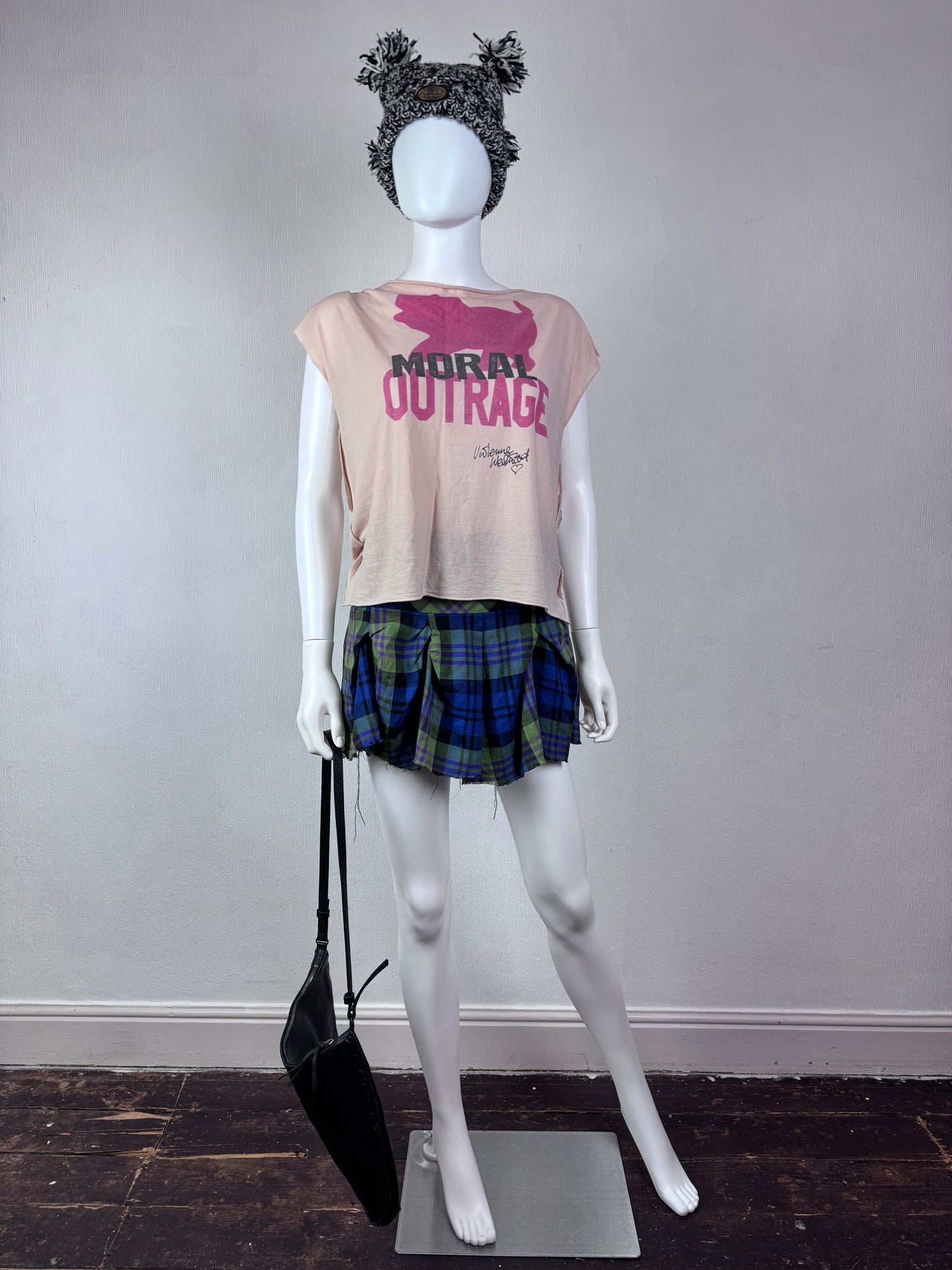 Miu Miu 1990s leather stud bag