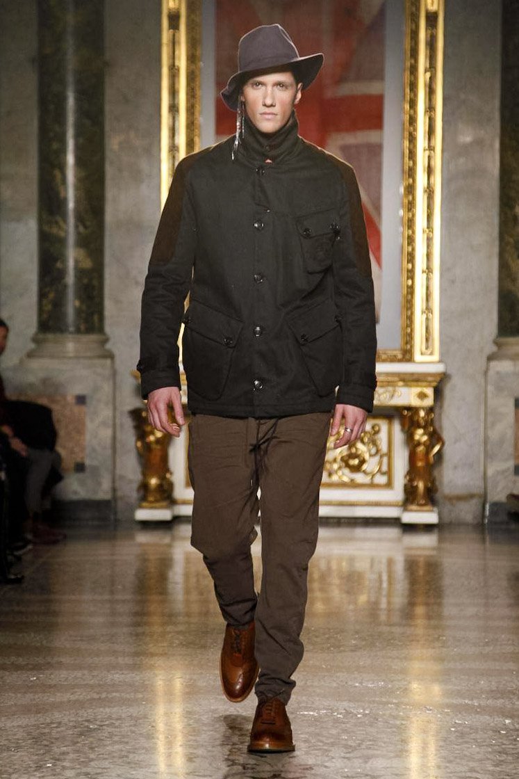 Vivienne Westwood AW 2012 MAN wax jacket