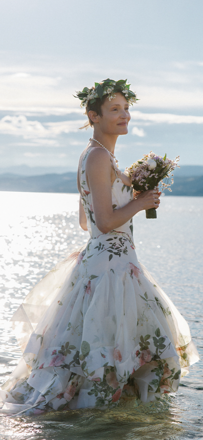 Vivienne Westwood F/W 2012 Queen’s Jubilee Capsule Collection Gold Label lamé organza gown