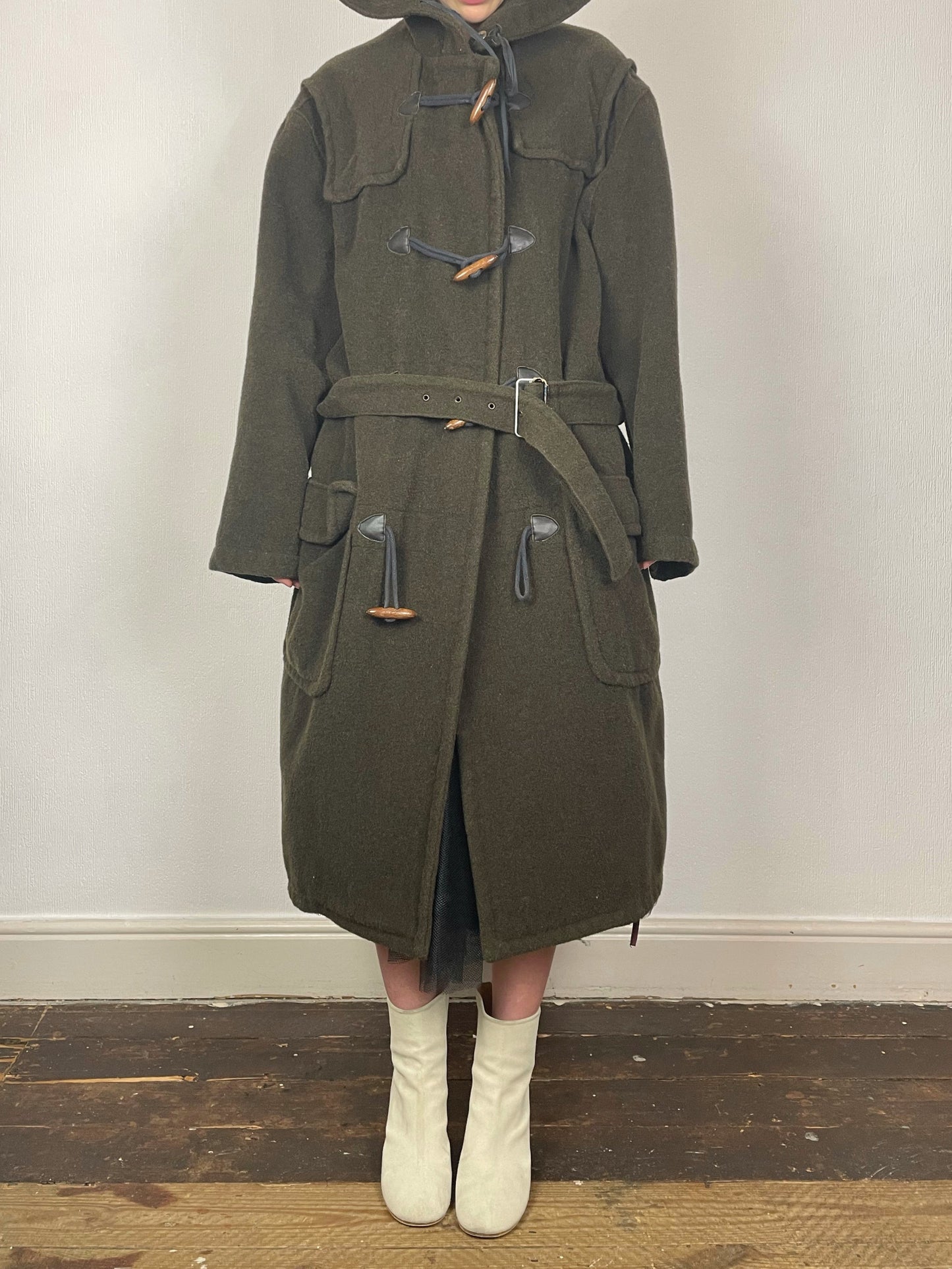 Jean Paul Gaultier Junior F/W 1990 wool duffle coat
