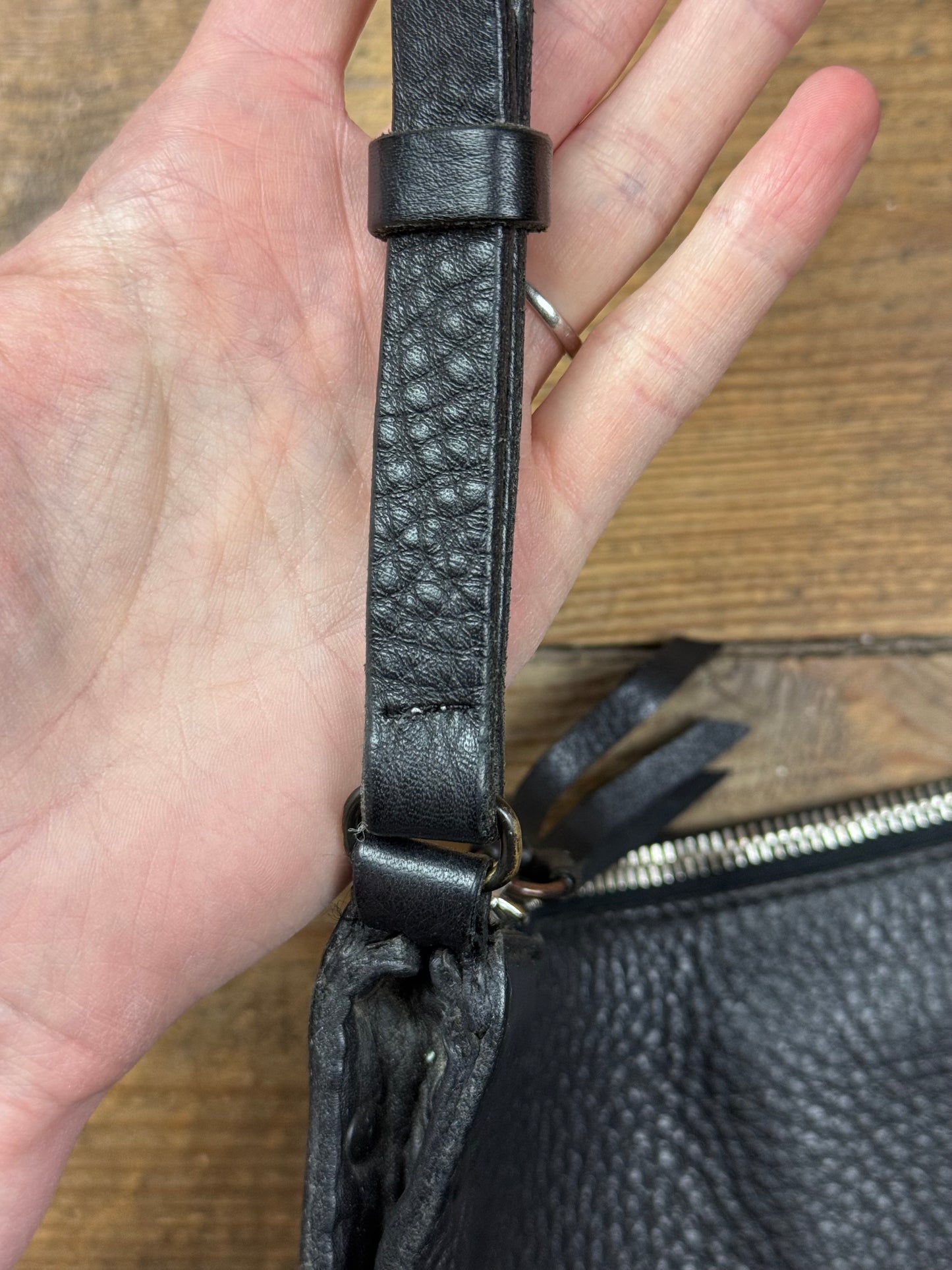 Miu Miu 1990s leather stud bag