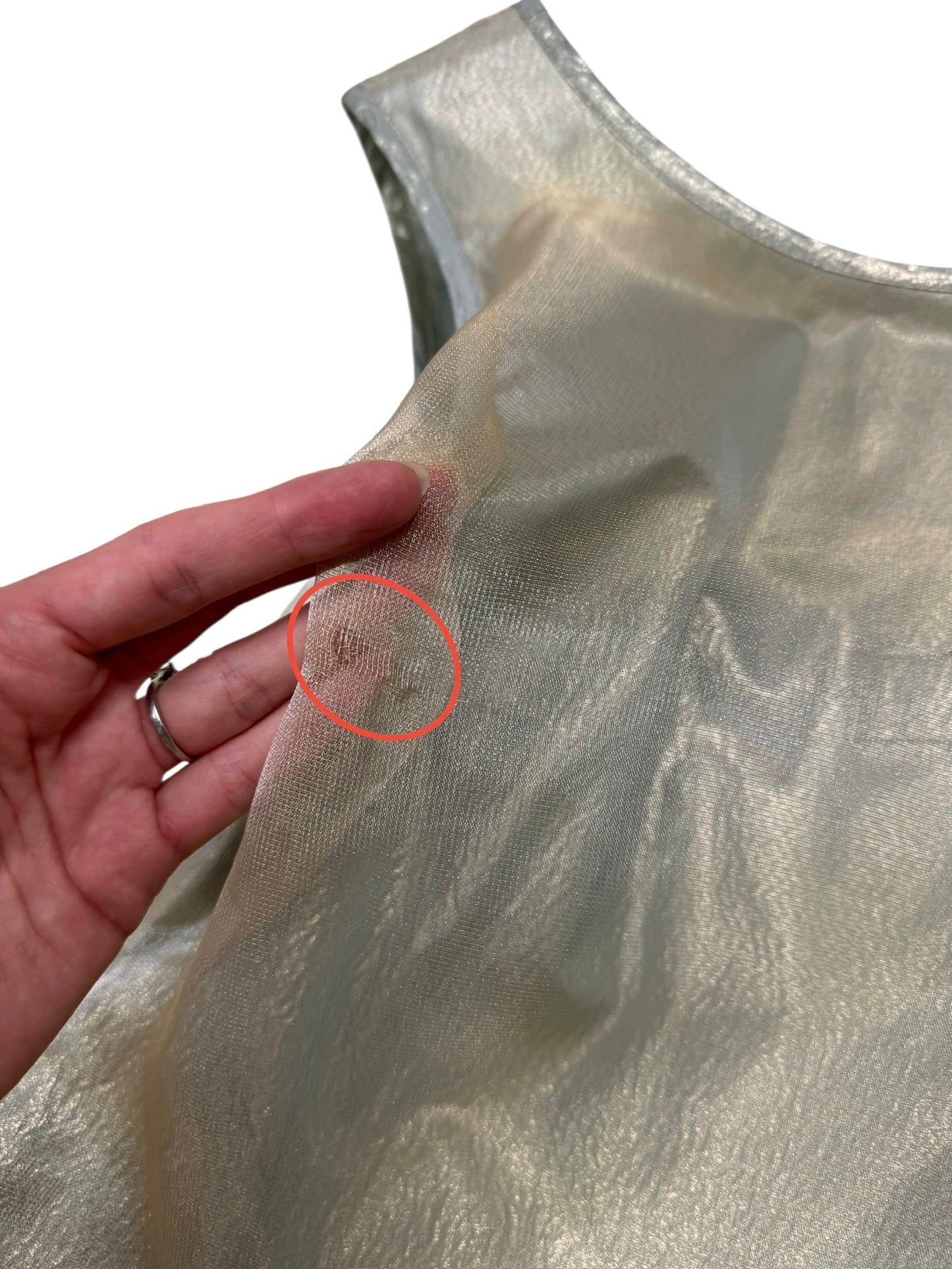 Vivienne Westwood F/W 2012 Queen’s Jubilee Capsule Collection Gold Label lamé organza gown