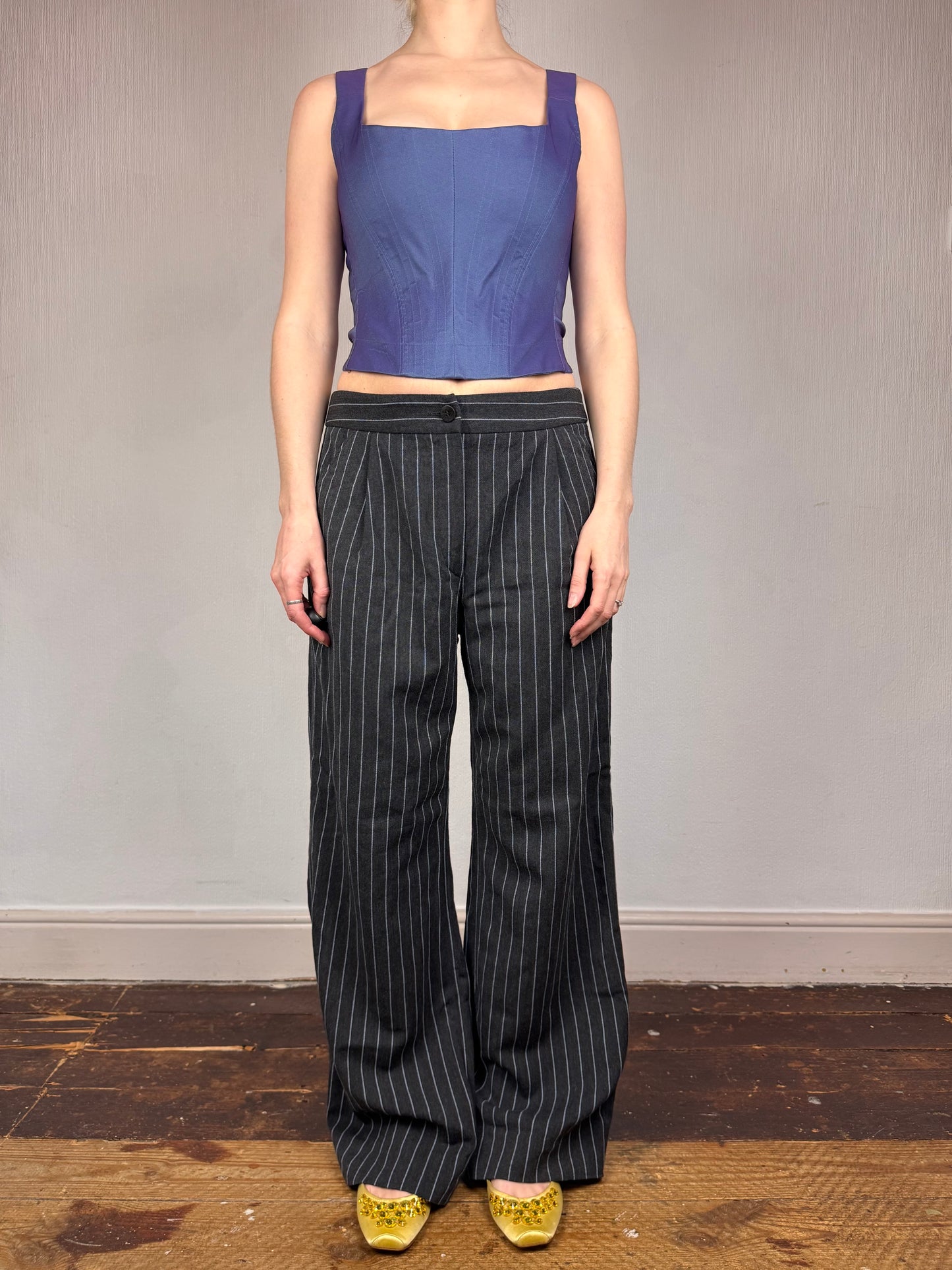 Armani Collezioni 2005 pinstripe trousers