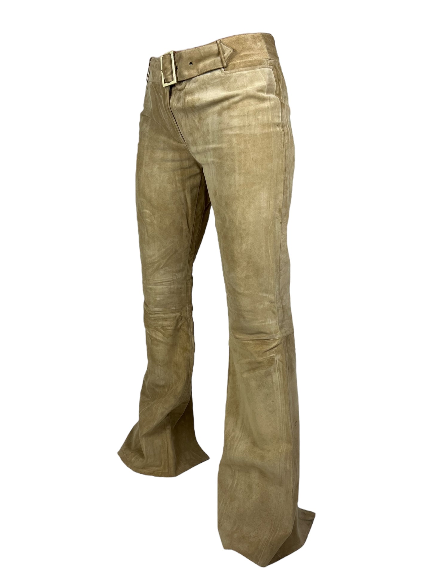 Dolce & Gabbana vintage suede trousers