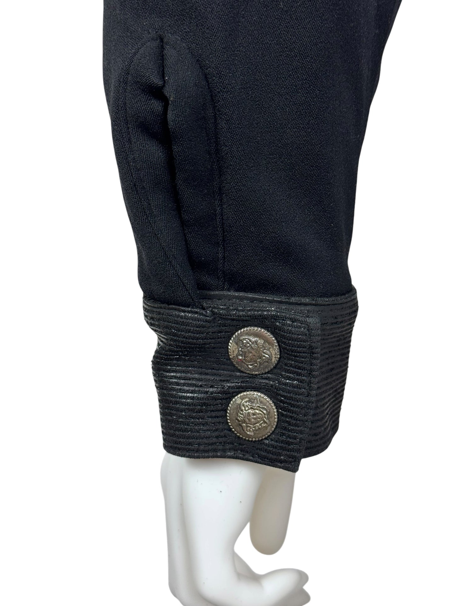 Versace mid 1990s lightly padded cropped jacket