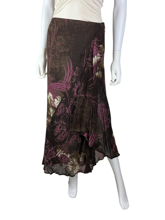 Kenzo vintage bias cut skirt