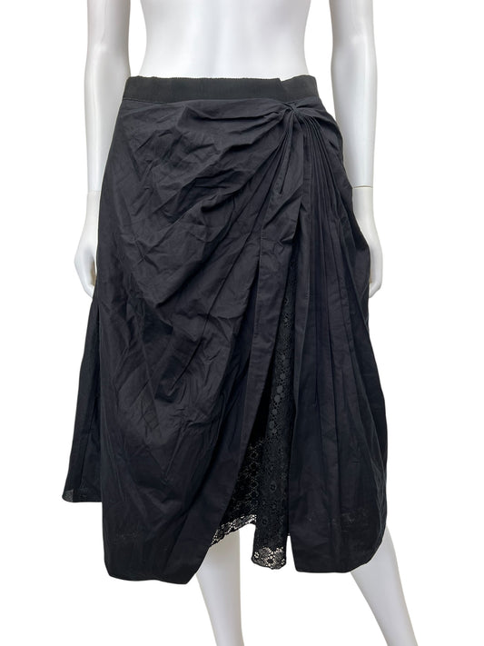 Emporio Armani gathered pleat skirt