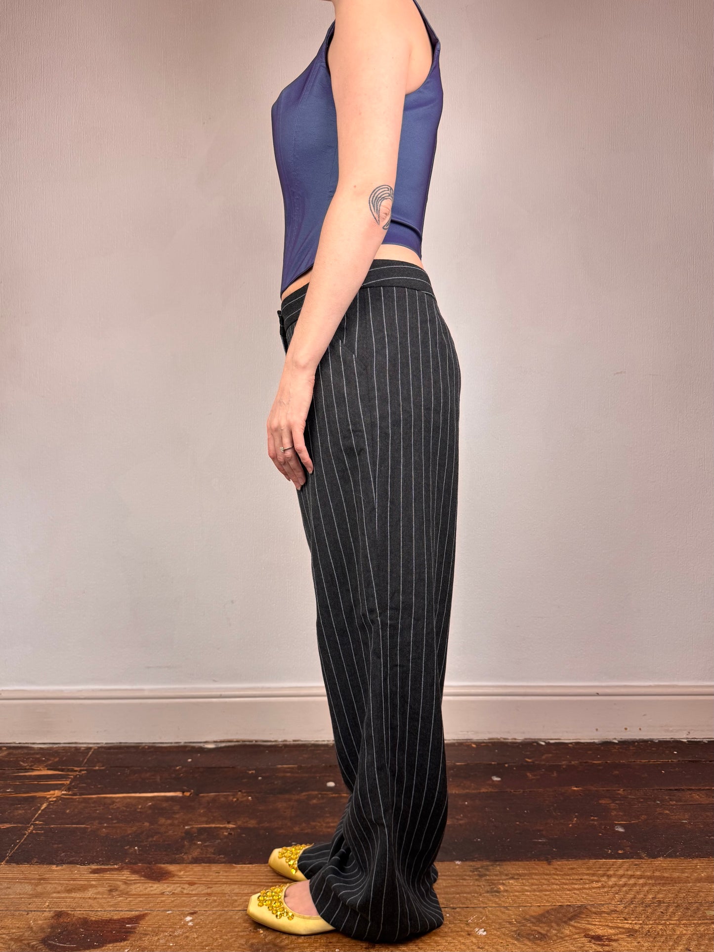 Armani Collezioni 2005 pinstripe trousers