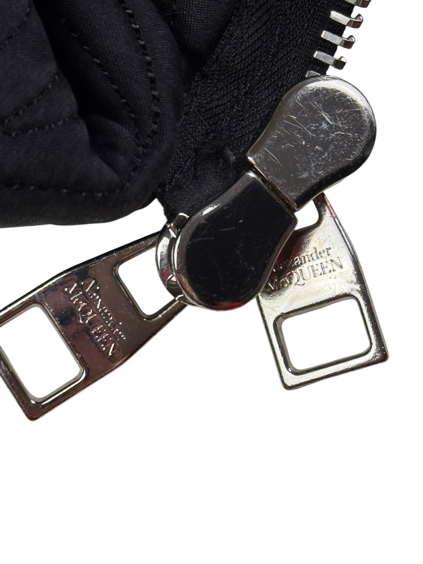 Alexander McQueen c.F/W 2007 silk parka coat