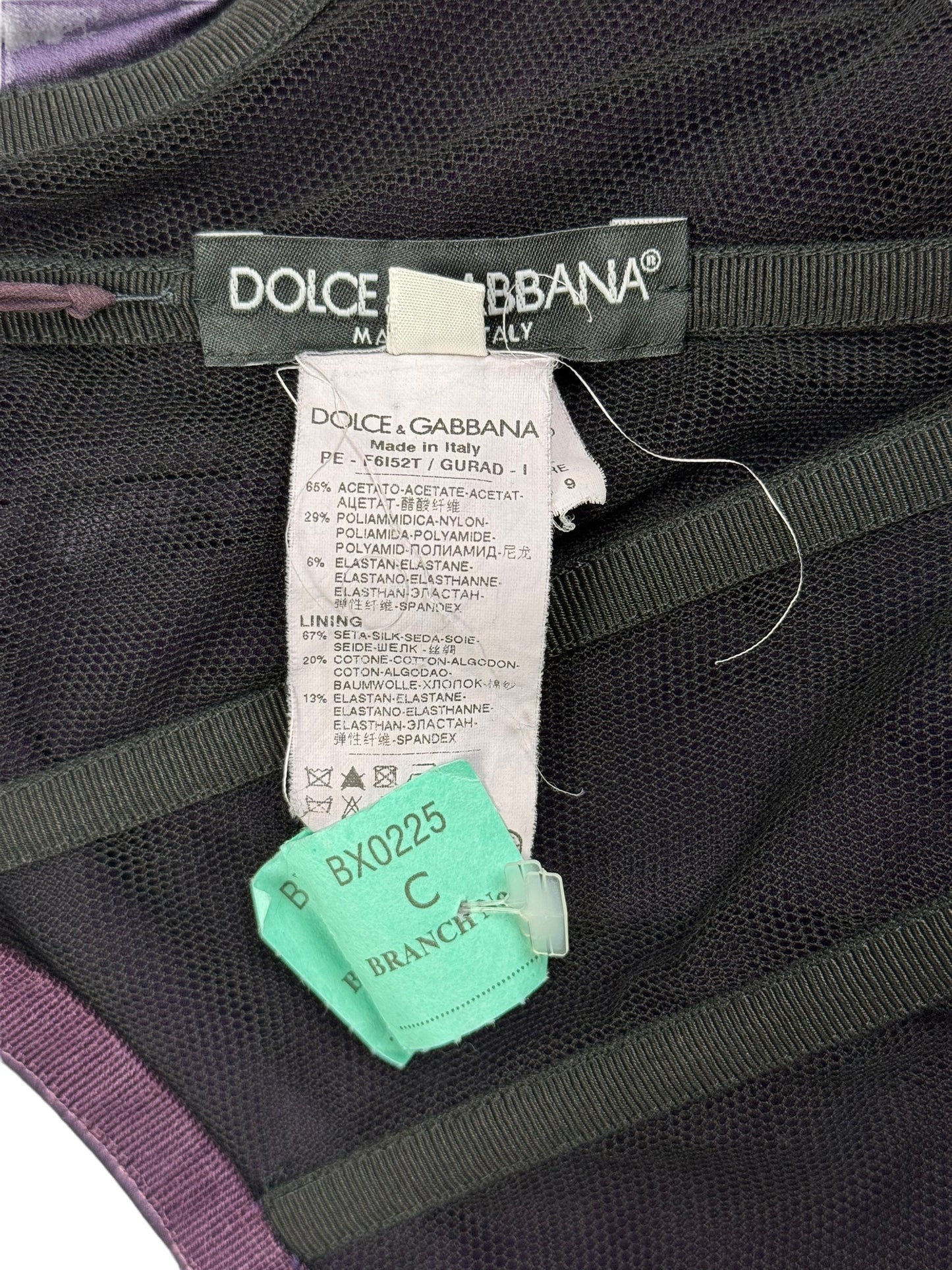 Dolce & Gabbana F/W 2009 corseted gown