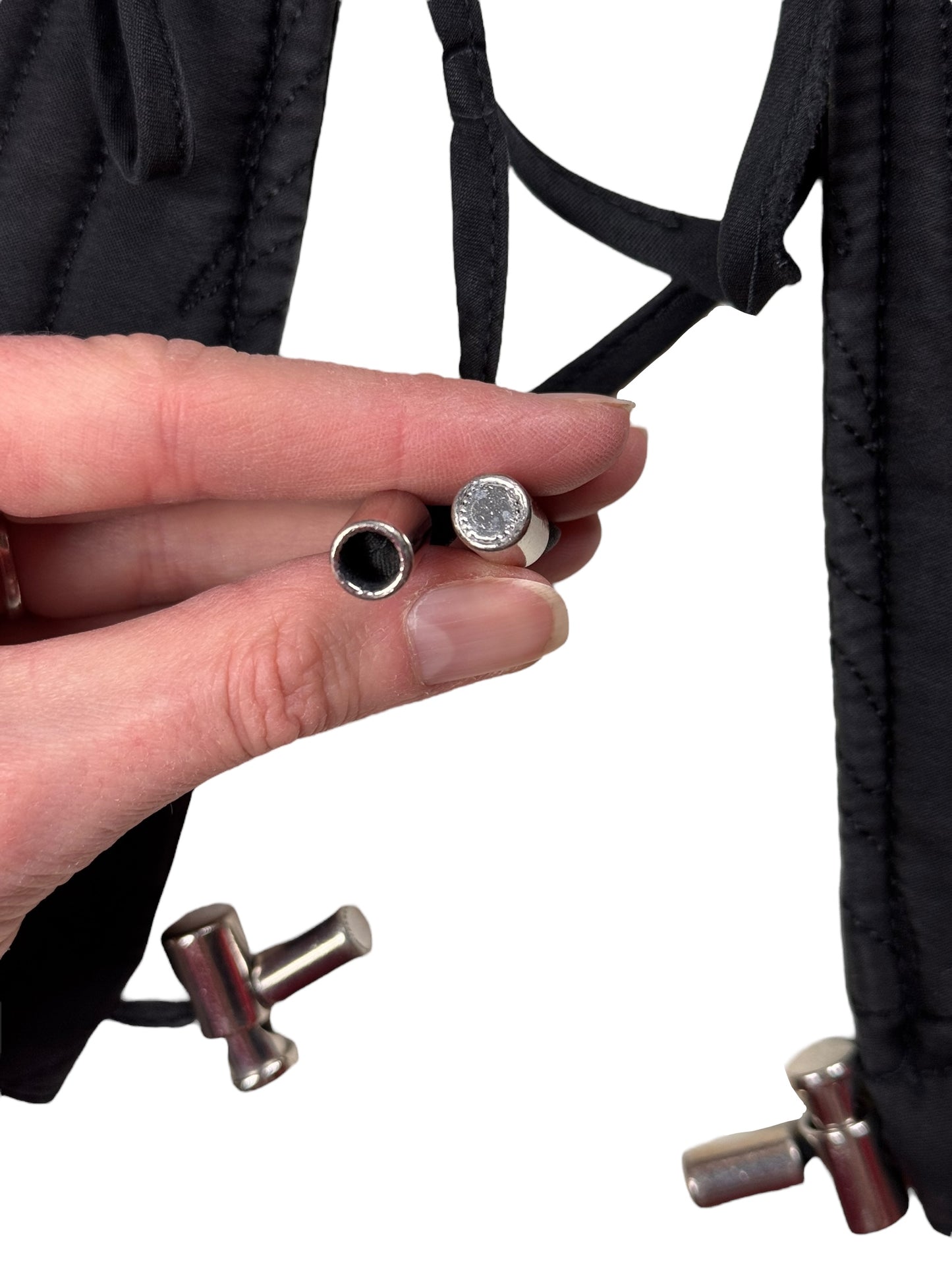 Alexander McQueen c.F/W 2007 silk parka coat