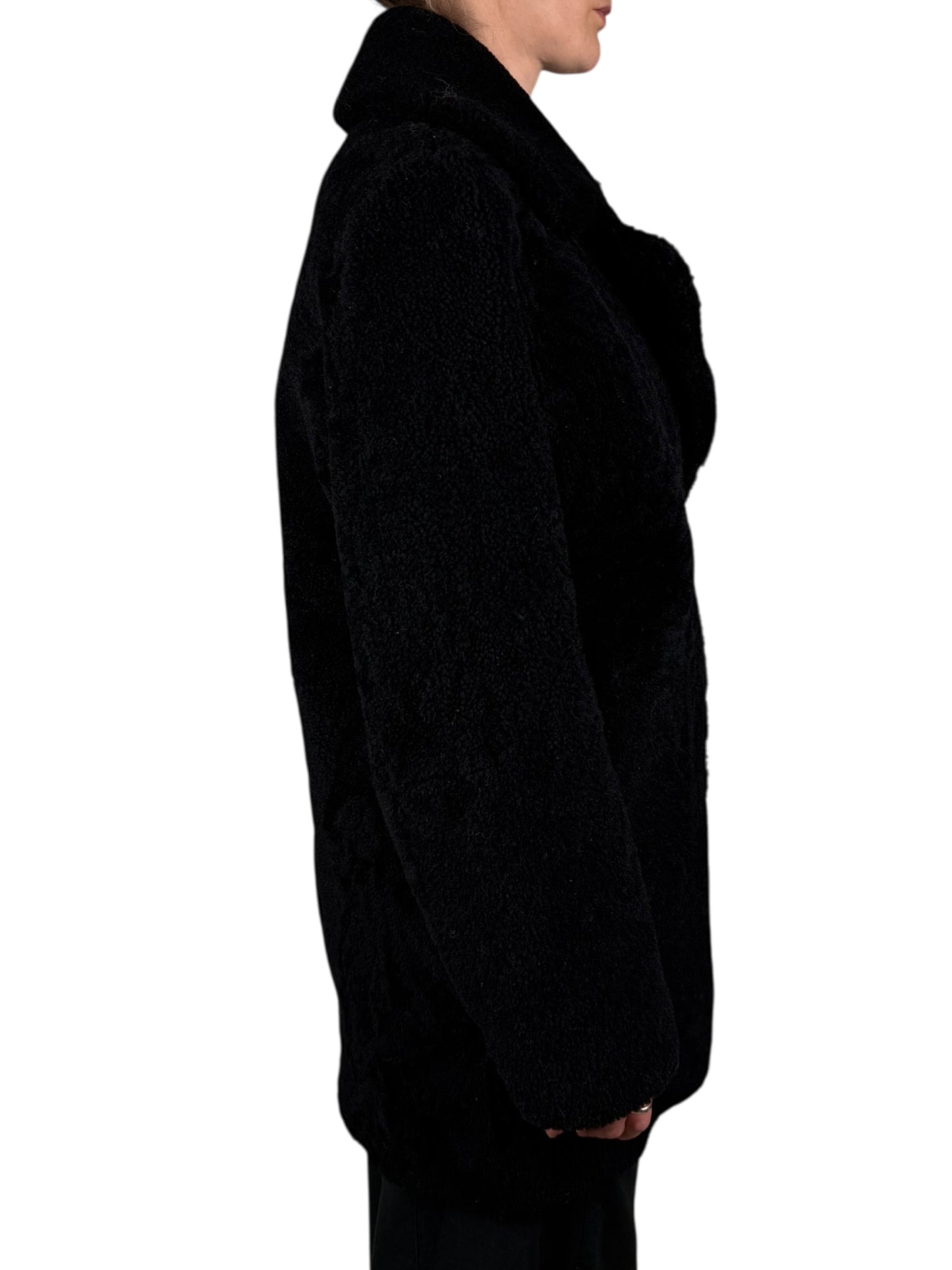 Alexander McQueen F/W 2012 Menswear shearling coat