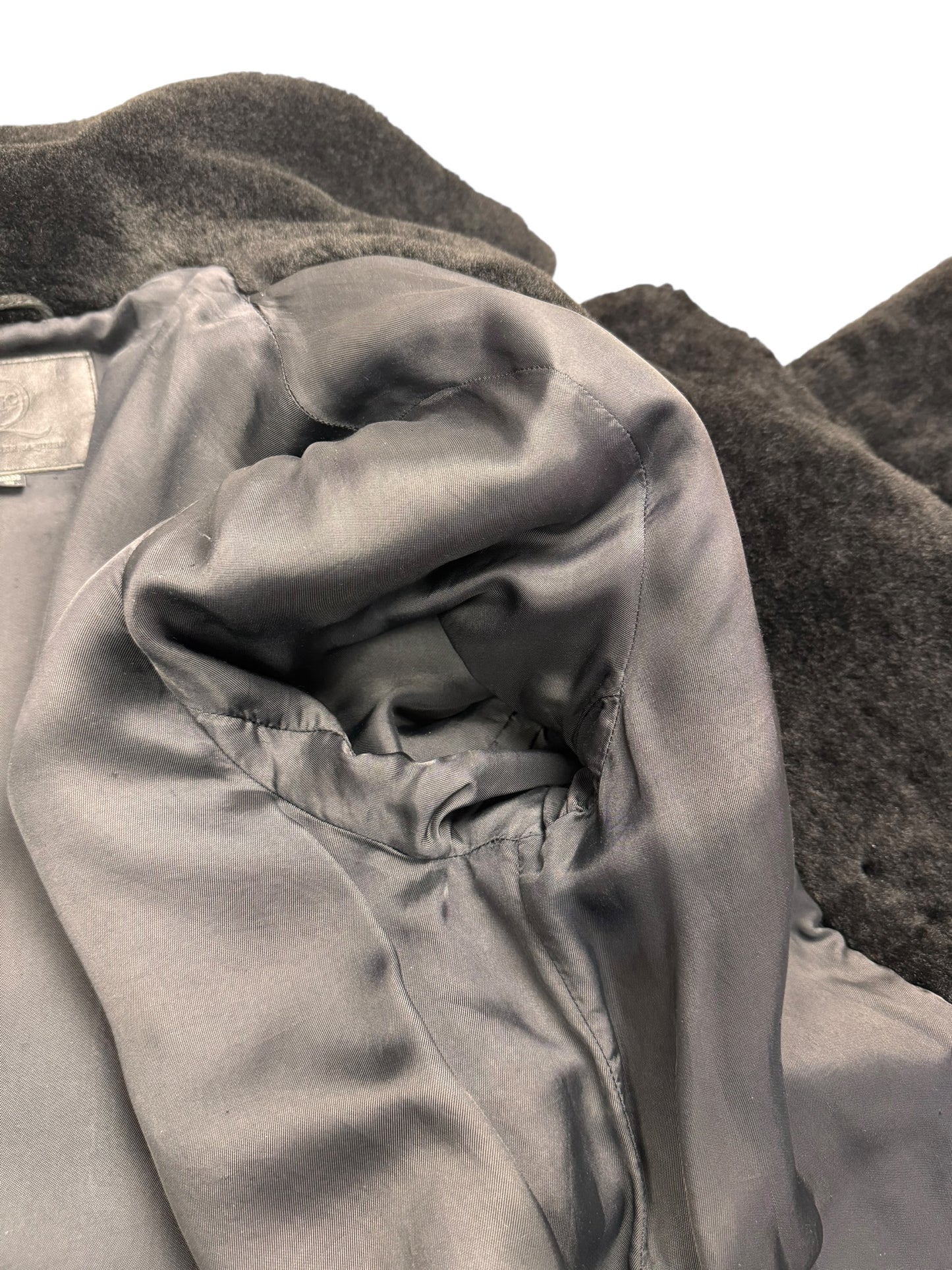 Alexander McQueen F/W 2012 Menswear shearling coat