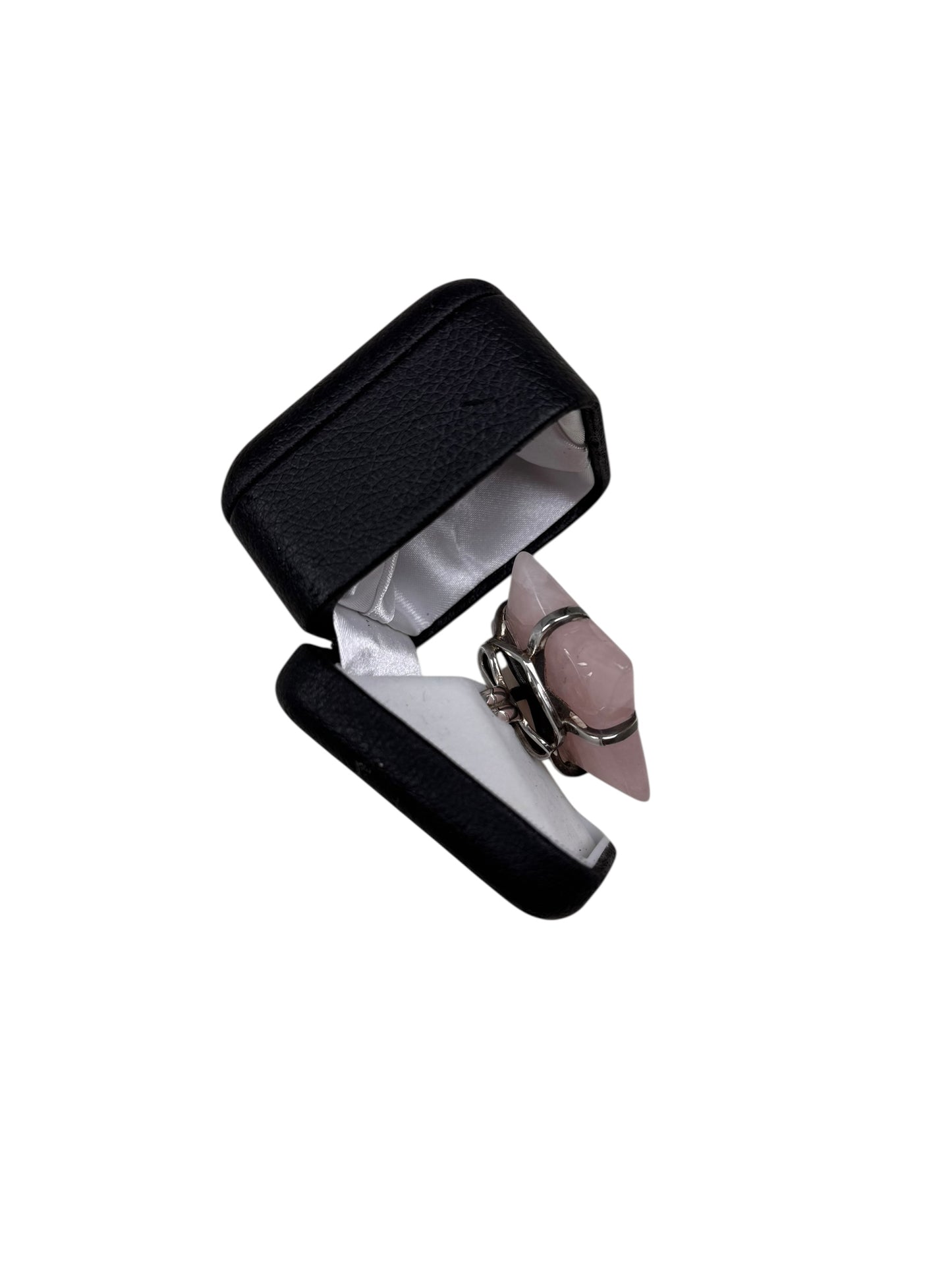 Gary Holder London 2000s Sterling silver rose quartz star ring