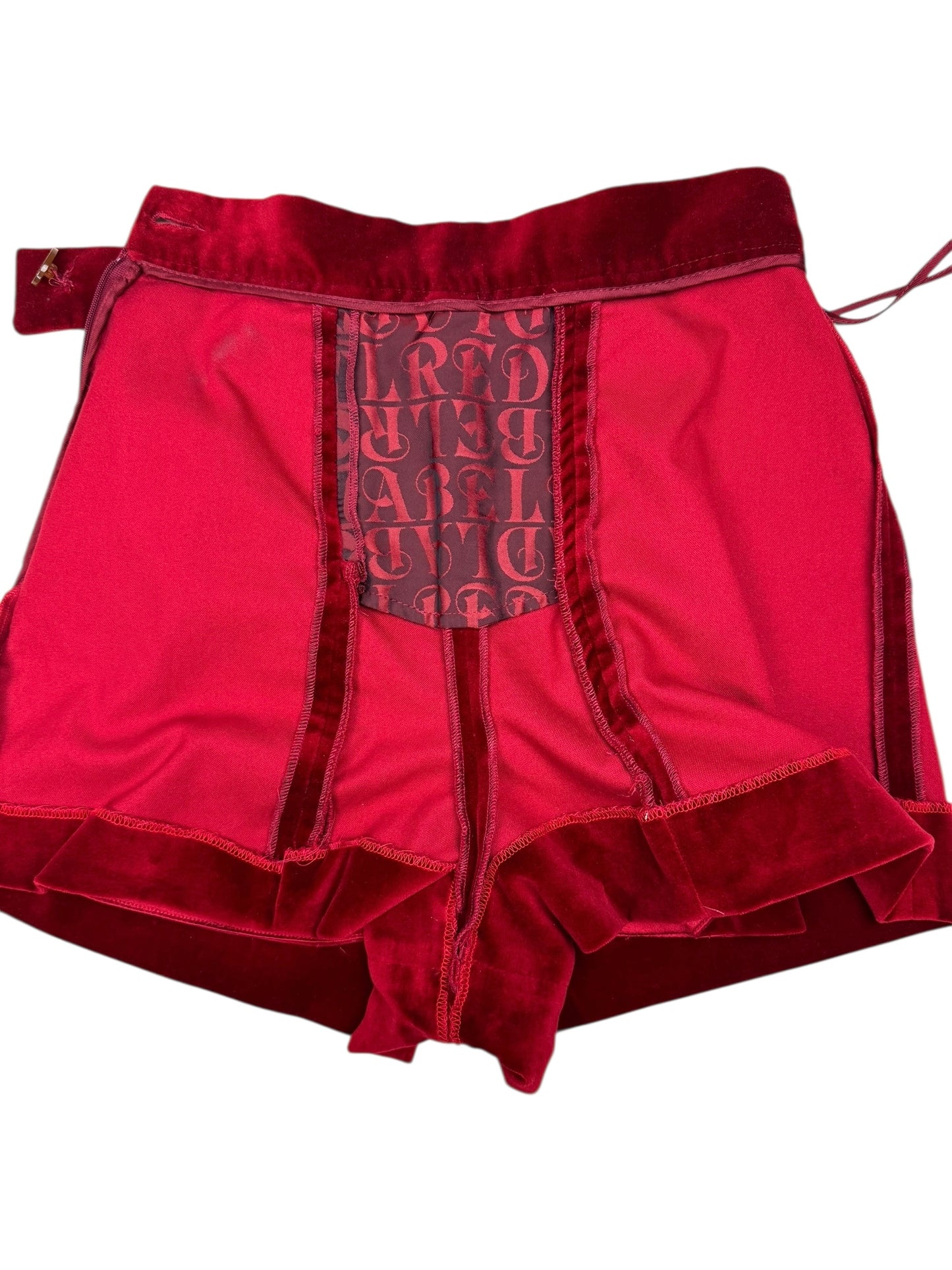 Vivienne Westwood 2015 velvet skort