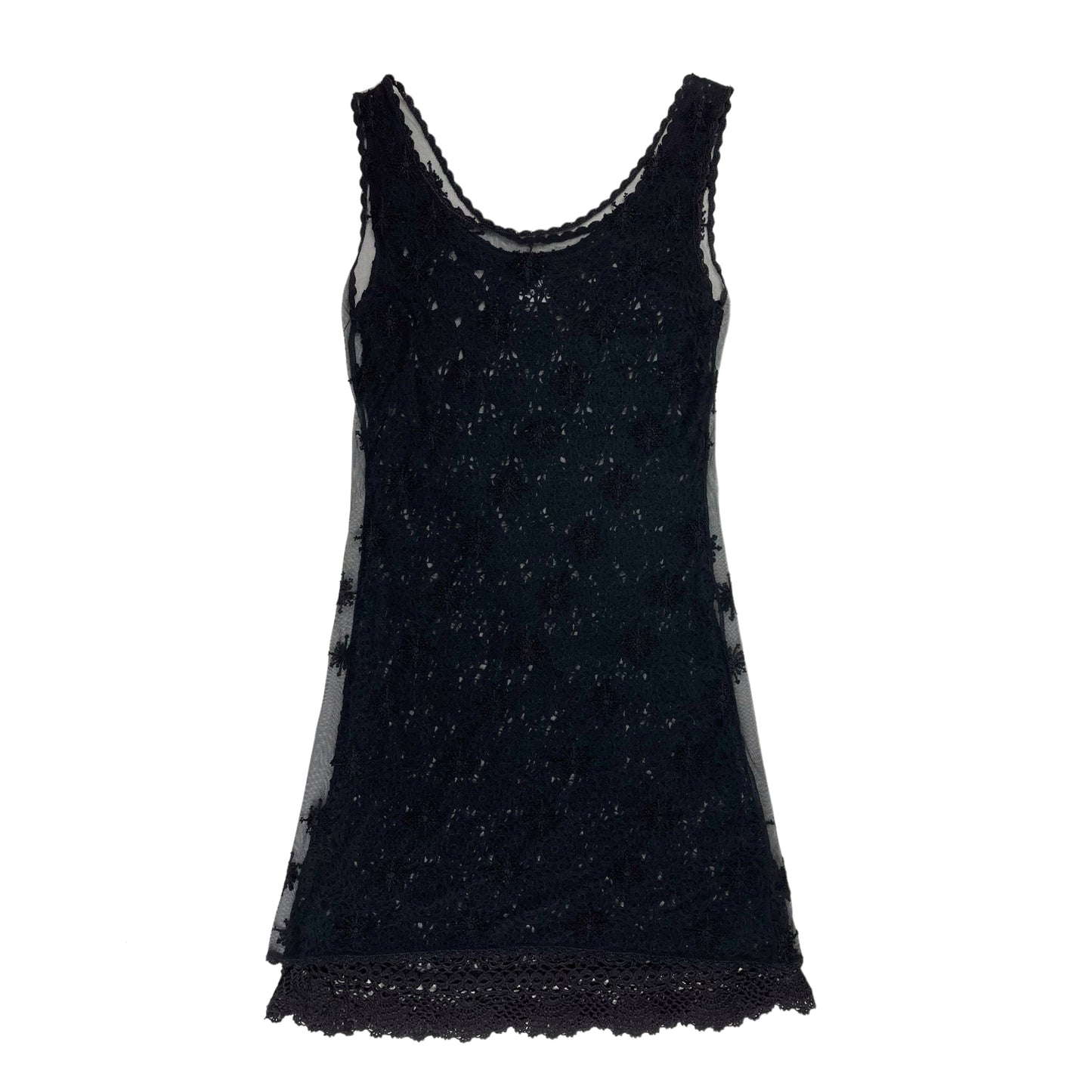 Moschino crochet mesh dress