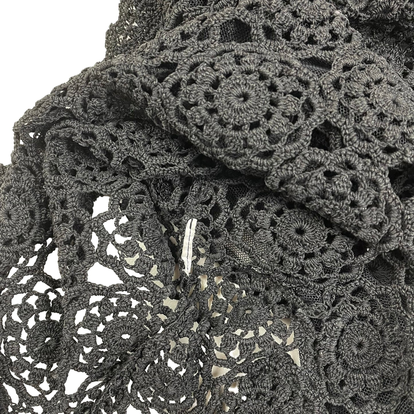 Moschino crochet mesh dress